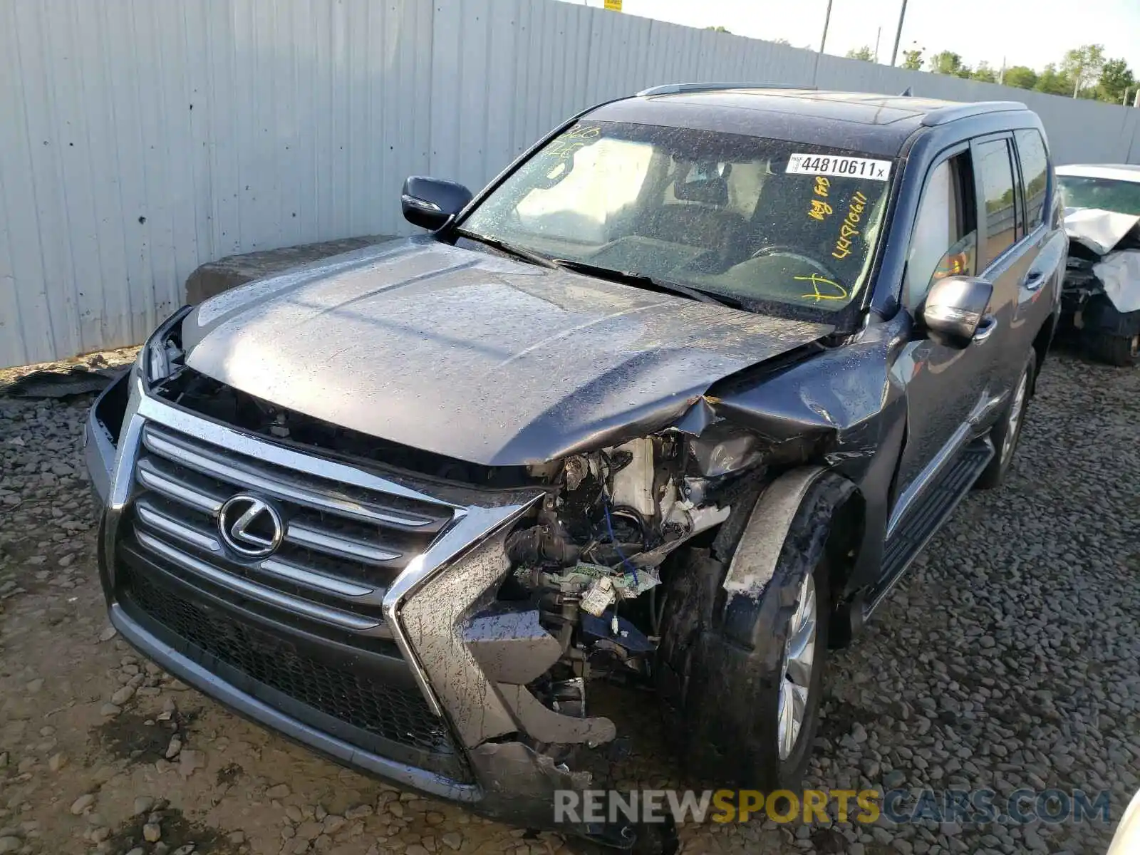 2 Photograph of a damaged car JTJBM7FXXK5225605 LEXUS GX 2019