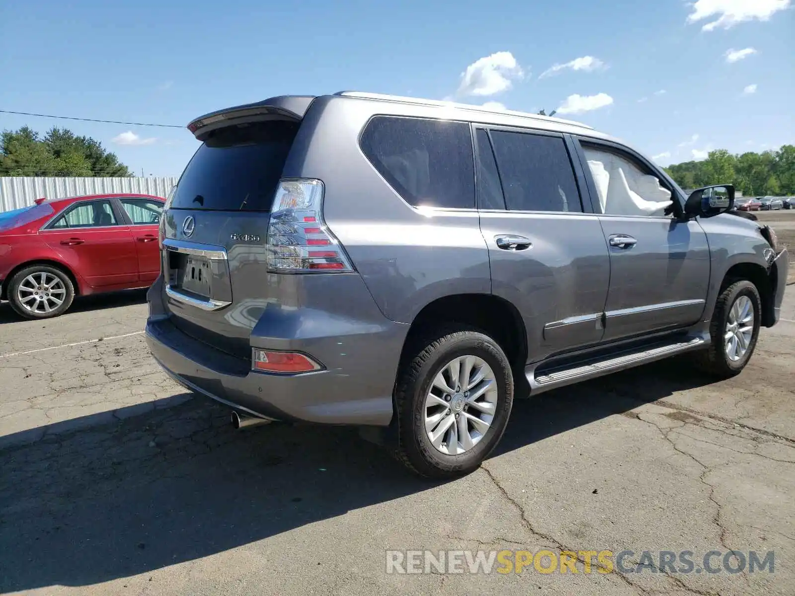 4 Photograph of a damaged car JTJBM7FXXK5225605 LEXUS GX 2019