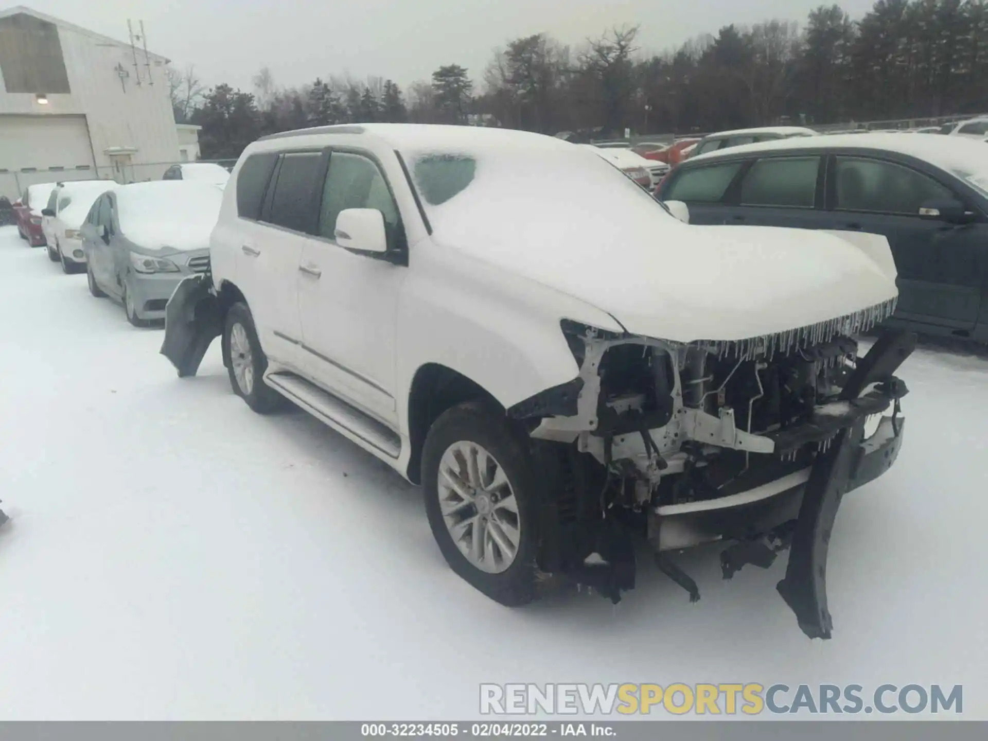 1 Photograph of a damaged car JTJBM7FXXK5225619 LEXUS GX 2019