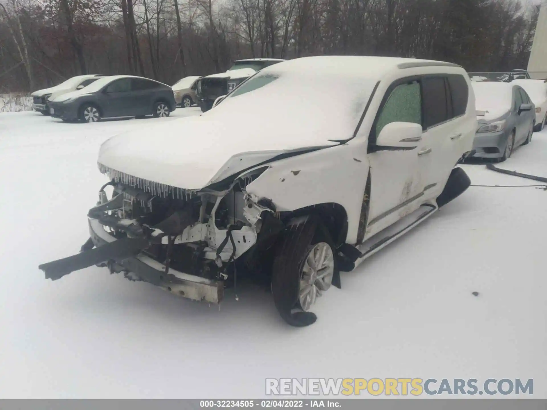 2 Photograph of a damaged car JTJBM7FXXK5225619 LEXUS GX 2019