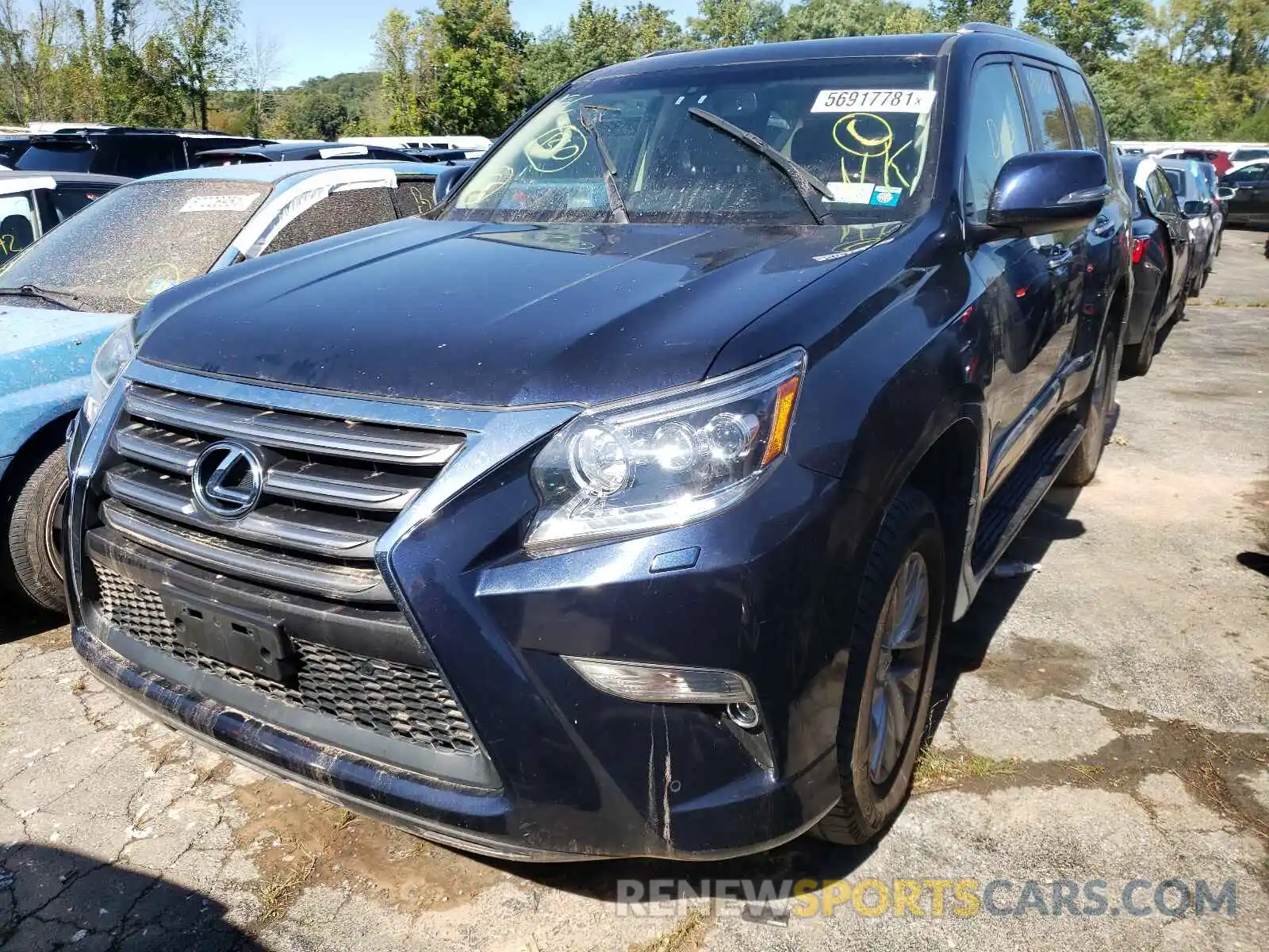 2 Photograph of a damaged car JTJBM7FXXK5226950 LEXUS GX 2019