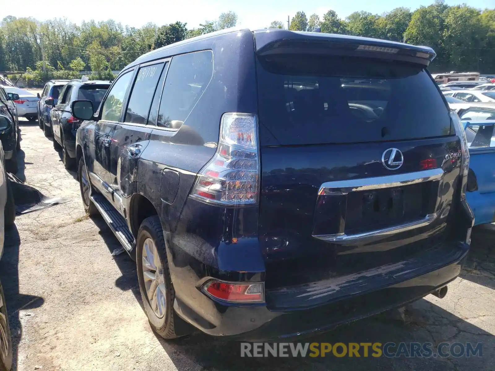 3 Photograph of a damaged car JTJBM7FXXK5226950 LEXUS GX 2019