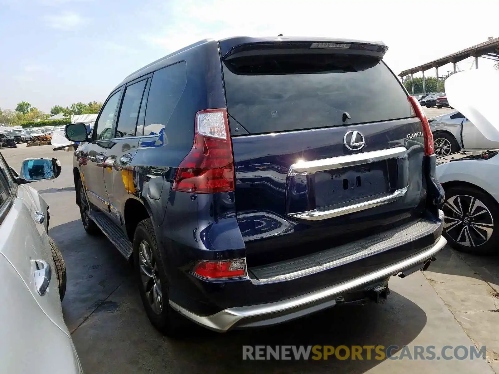 3 Фотография поврежденного автомобиля JTJBM7FXXK5228875 LEXUS GX 2019