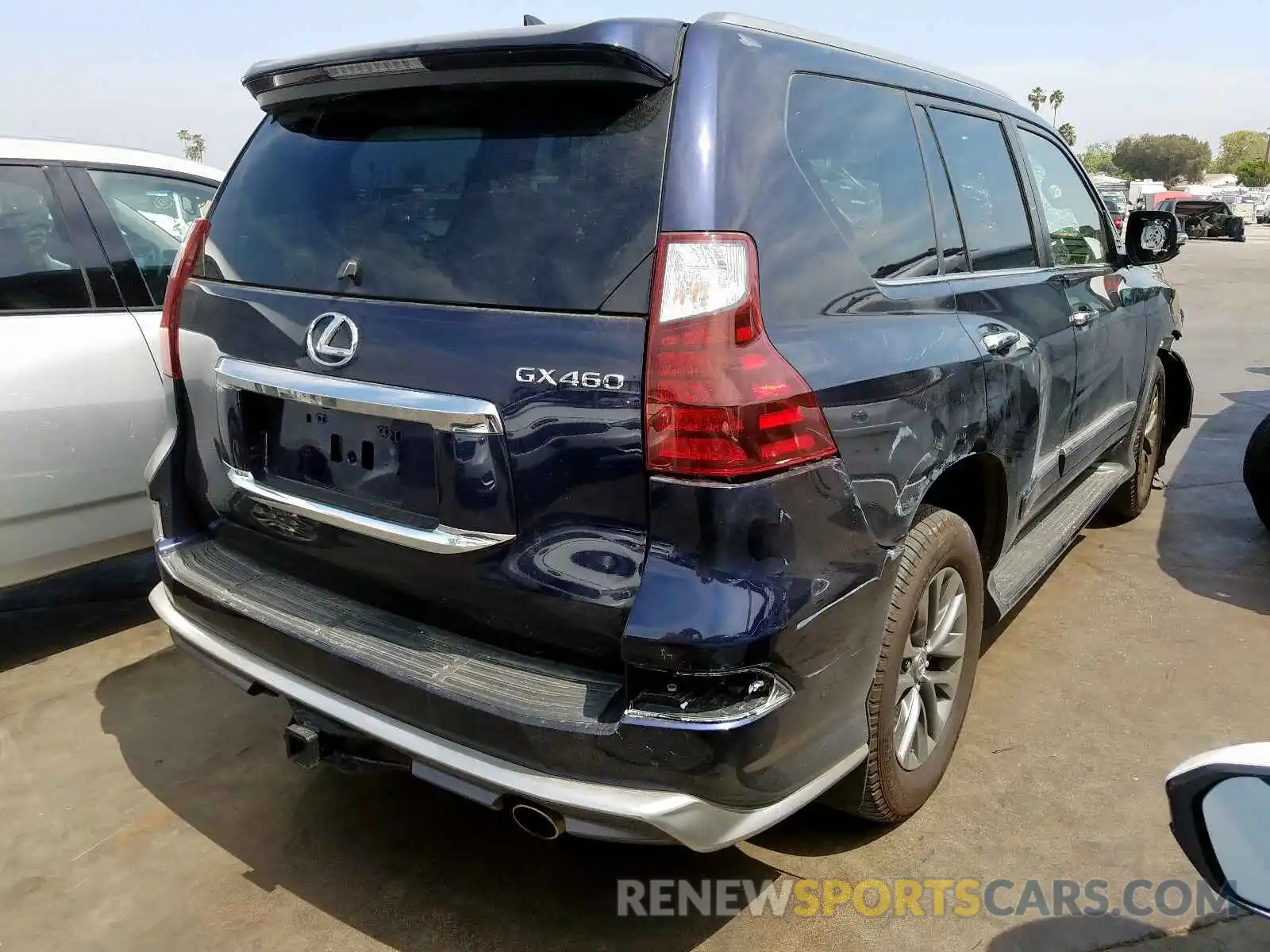 4 Photograph of a damaged car JTJBM7FXXK5228875 LEXUS GX 2019