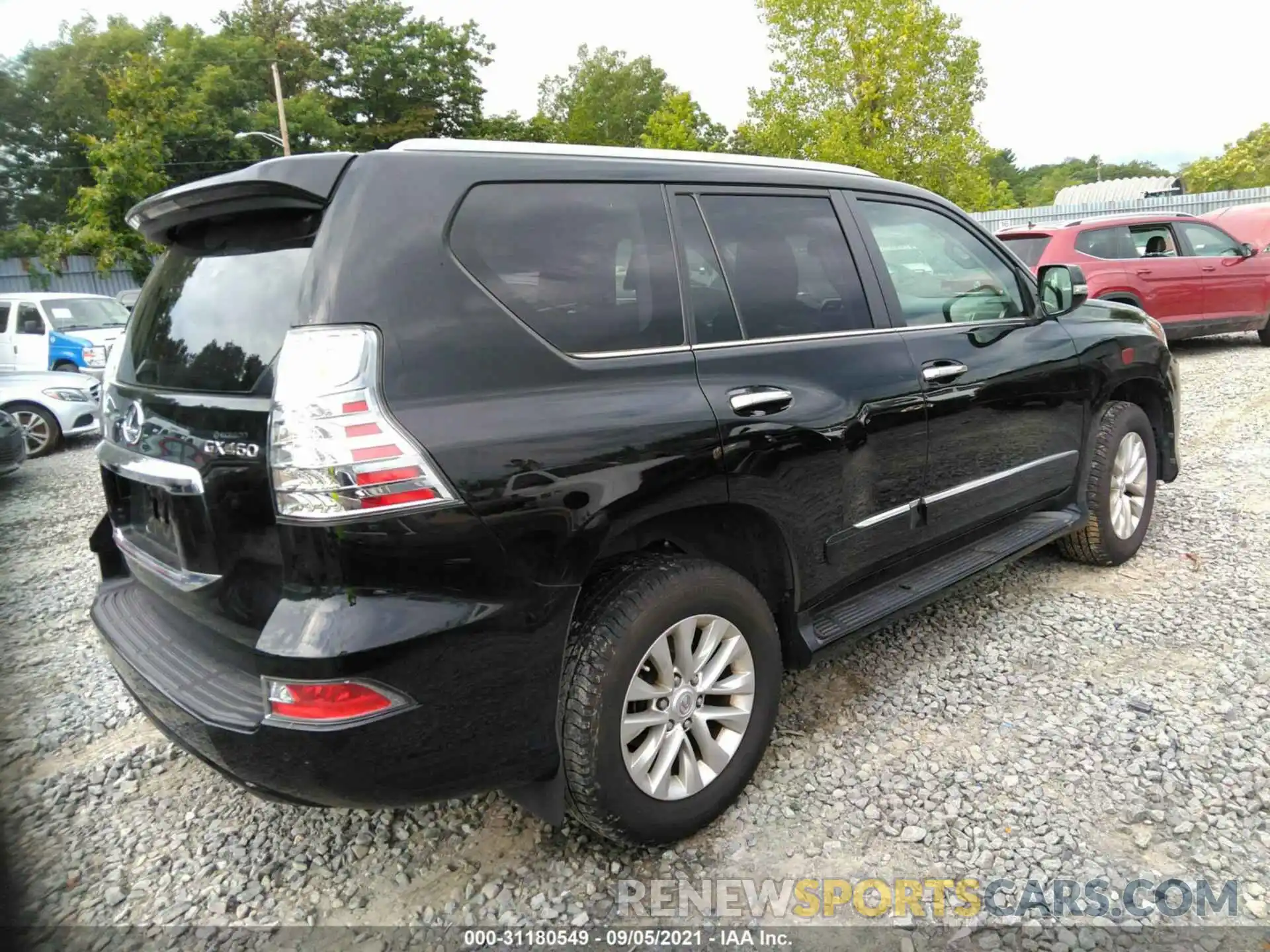 4 Фотография поврежденного автомобиля JTJBM7FXXK5234367 LEXUS GX 2019