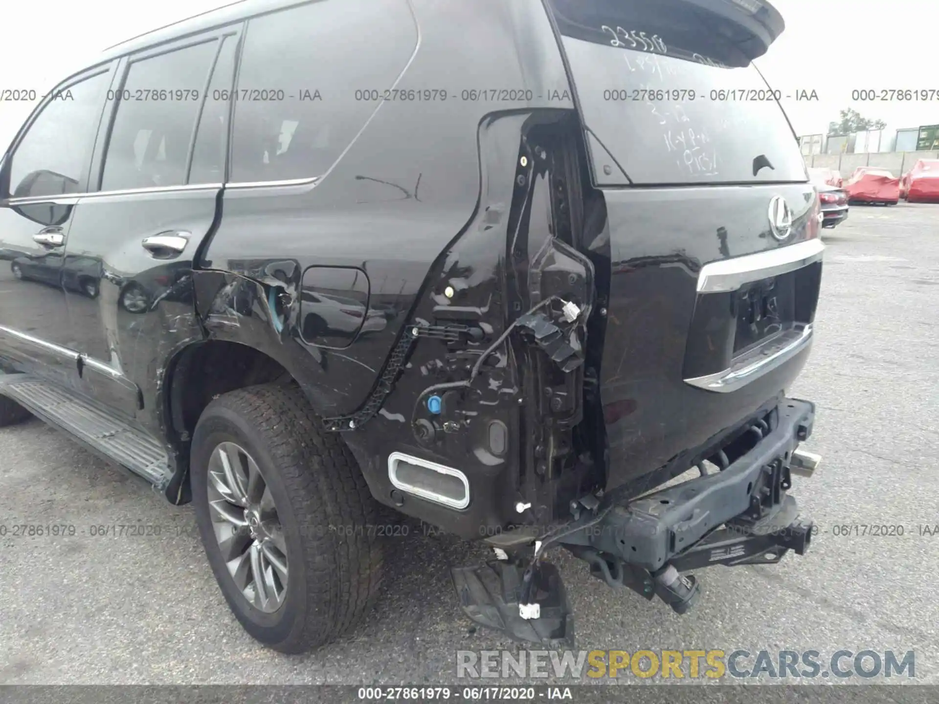 6 Фотография поврежденного автомобиля JTJBM7FXXK5235518 LEXUS GX 2019