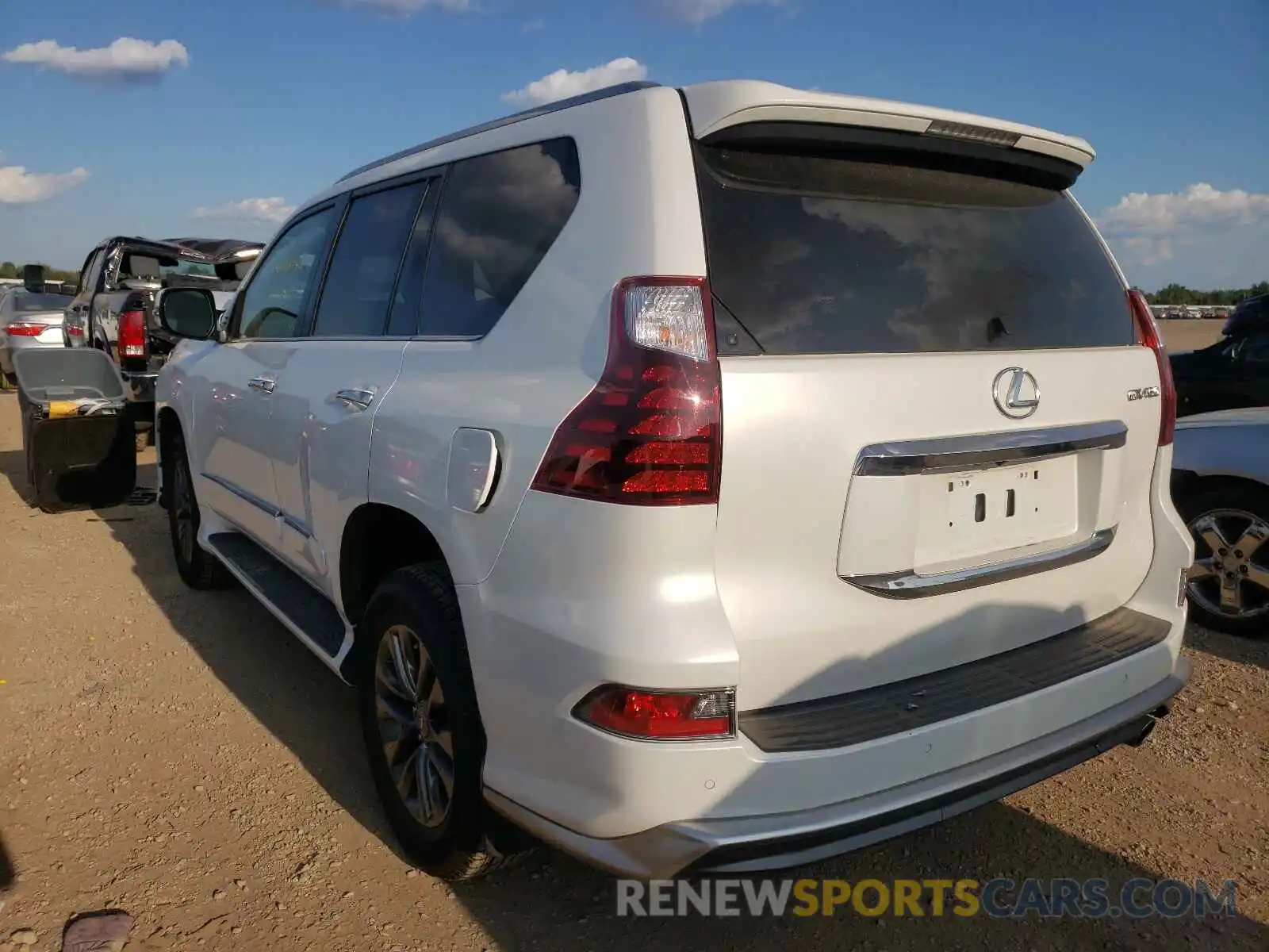 3 Photograph of a damaged car JTJBM7FXXK5239987 LEXUS GX 2019