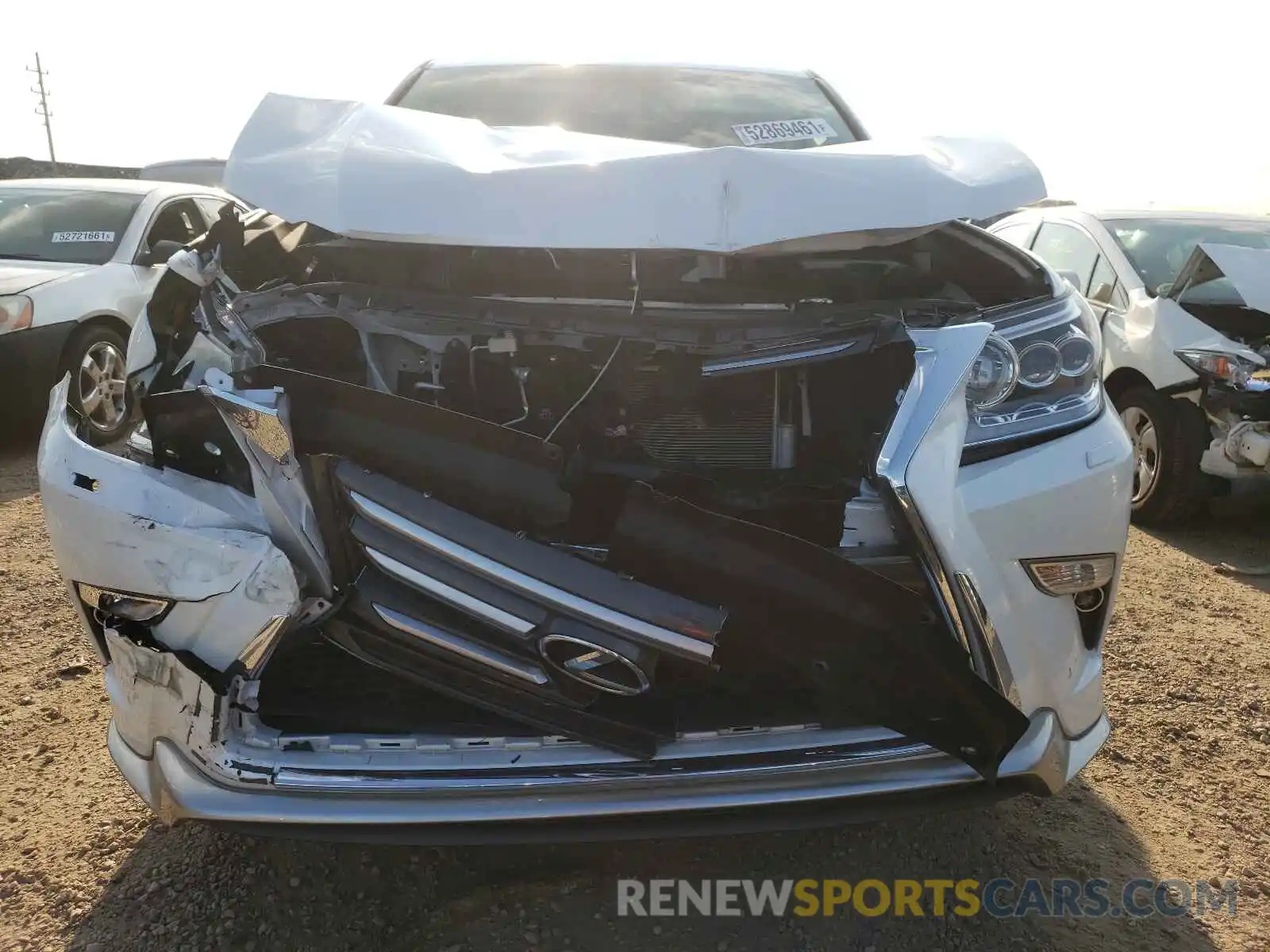 9 Photograph of a damaged car JTJBM7FXXK5239987 LEXUS GX 2019