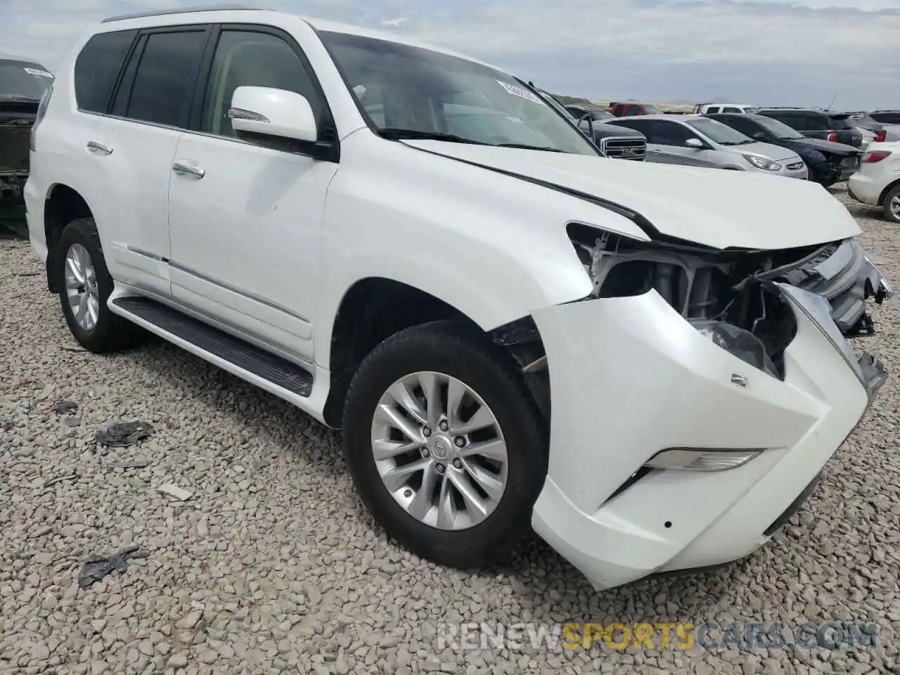 1 Photograph of a damaged car JTJBM7FXXK5240072 LEXUS GX 2019