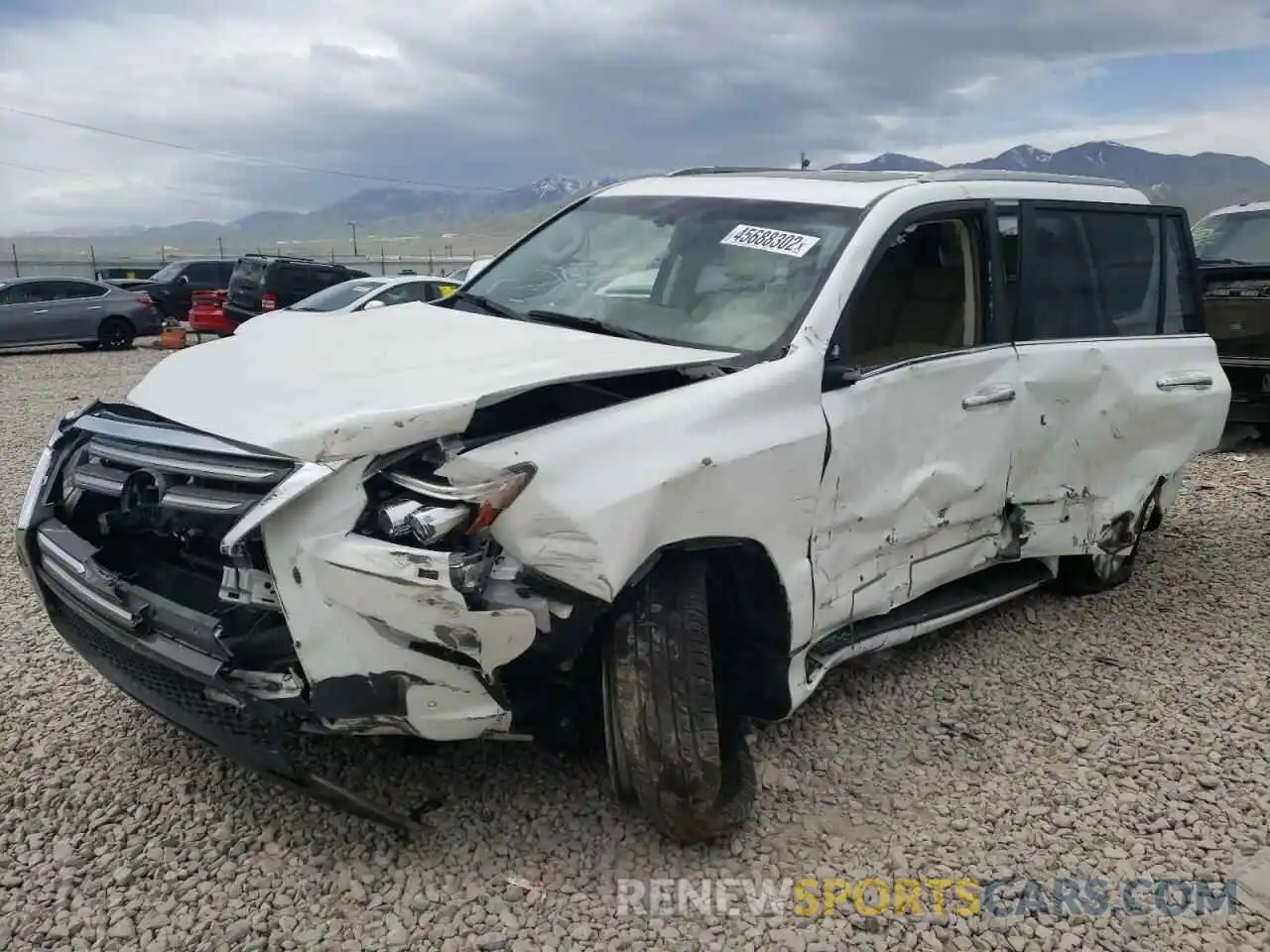 2 Photograph of a damaged car JTJBM7FXXK5240072 LEXUS GX 2019