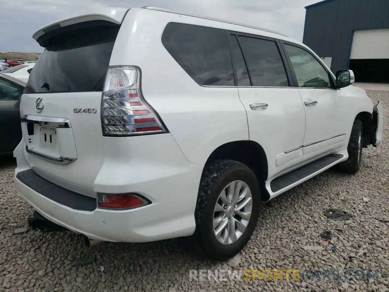 4 Фотография поврежденного автомобиля JTJBM7FXXK5240072 LEXUS GX 2019