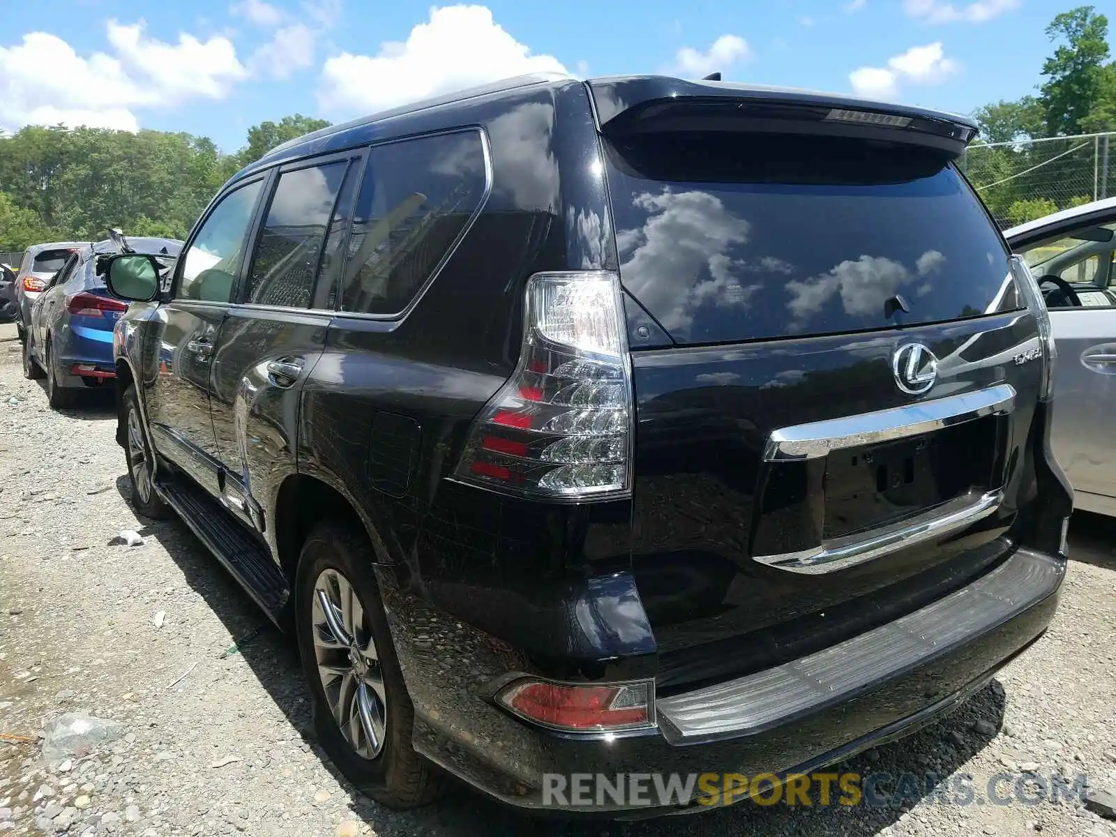 3 Photograph of a damaged car JTJJM7FM9K5219399 LEXUS GX 2019