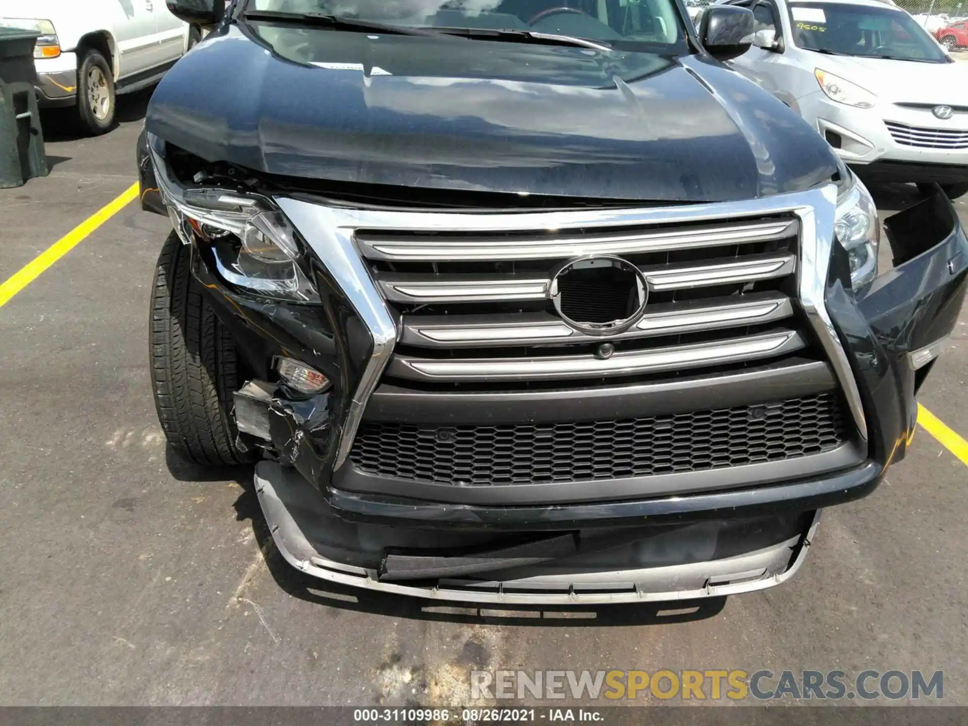 6 Фотография поврежденного автомобиля JTJJM7FX0K5224359 LEXUS GX 2019