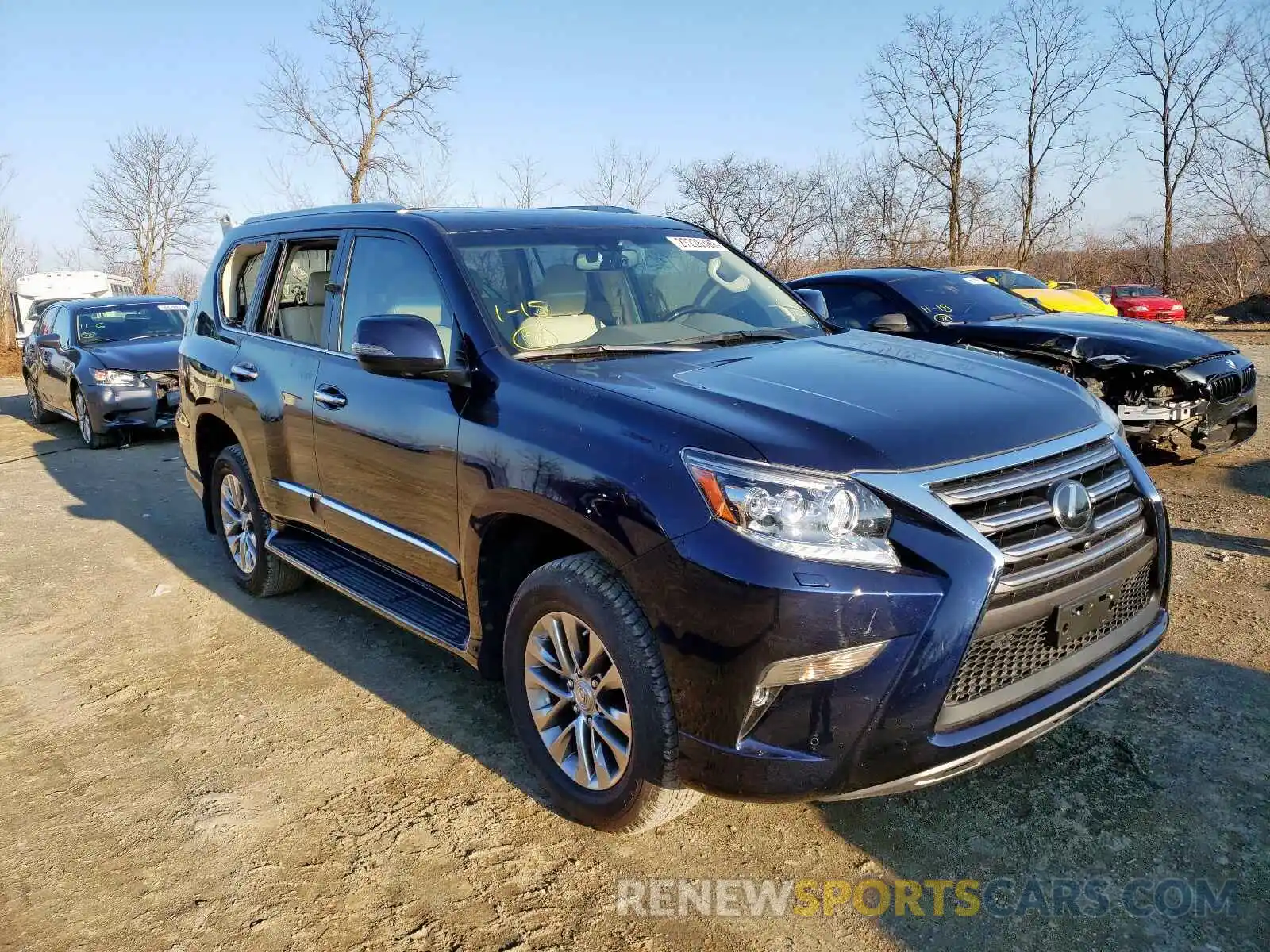 1 Photograph of a damaged car JTJJM7FX1K5228582 LEXUS GX 2019