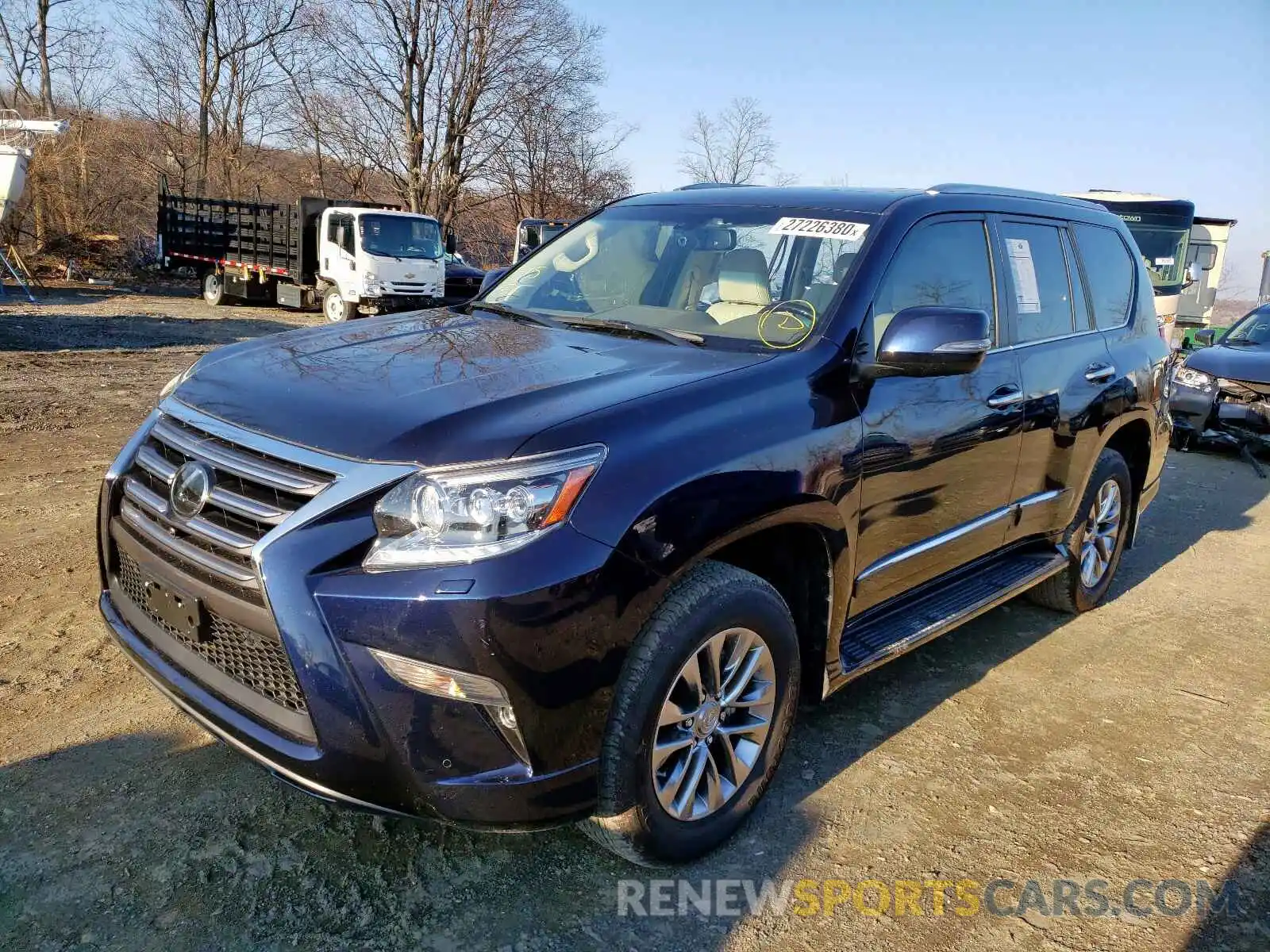 2 Photograph of a damaged car JTJJM7FX1K5228582 LEXUS GX 2019