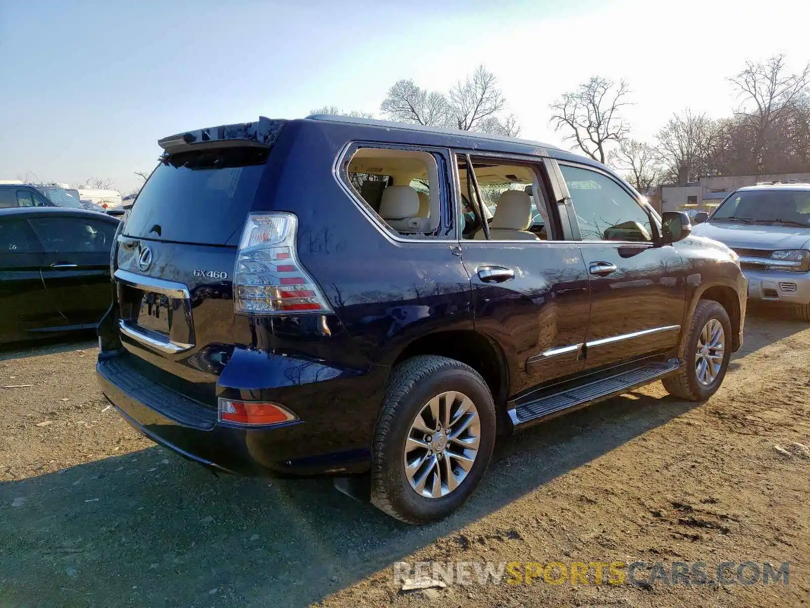 4 Photograph of a damaged car JTJJM7FX1K5228582 LEXUS GX 2019