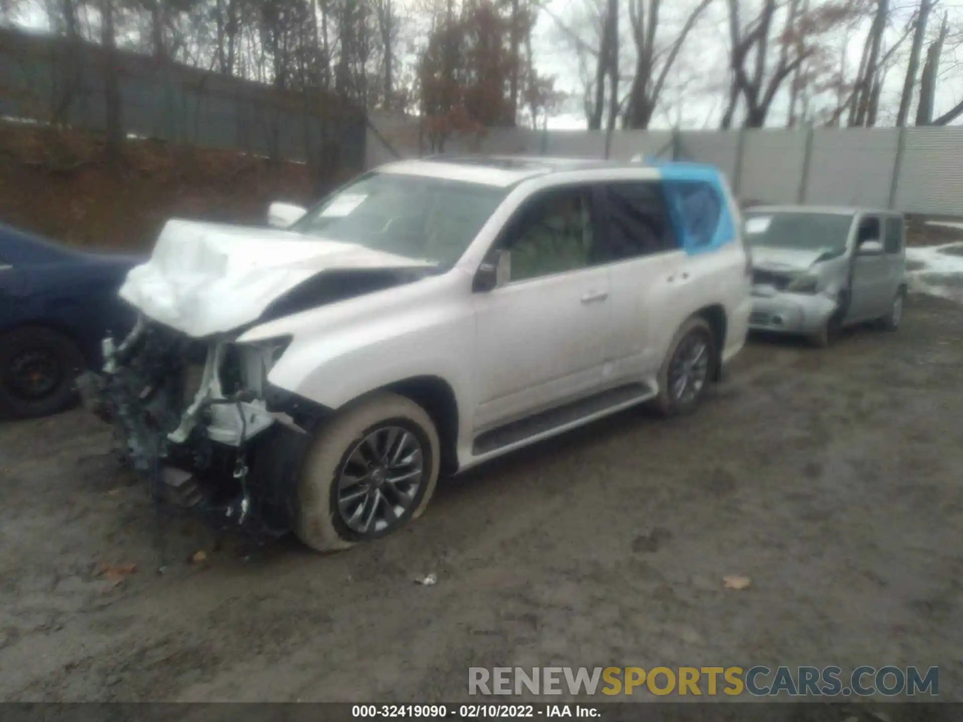 2 Photograph of a damaged car JTJJM7FX1K5228923 LEXUS GX 2019