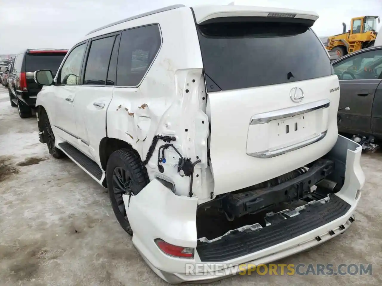 3 Photograph of a damaged car JTJJM7FX1K5233622 LEXUS GX 2019