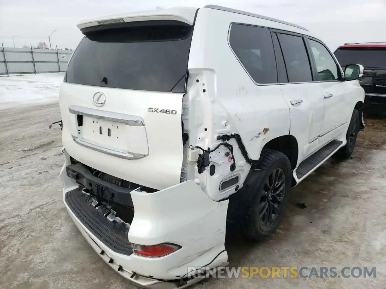 4 Photograph of a damaged car JTJJM7FX1K5233622 LEXUS GX 2019