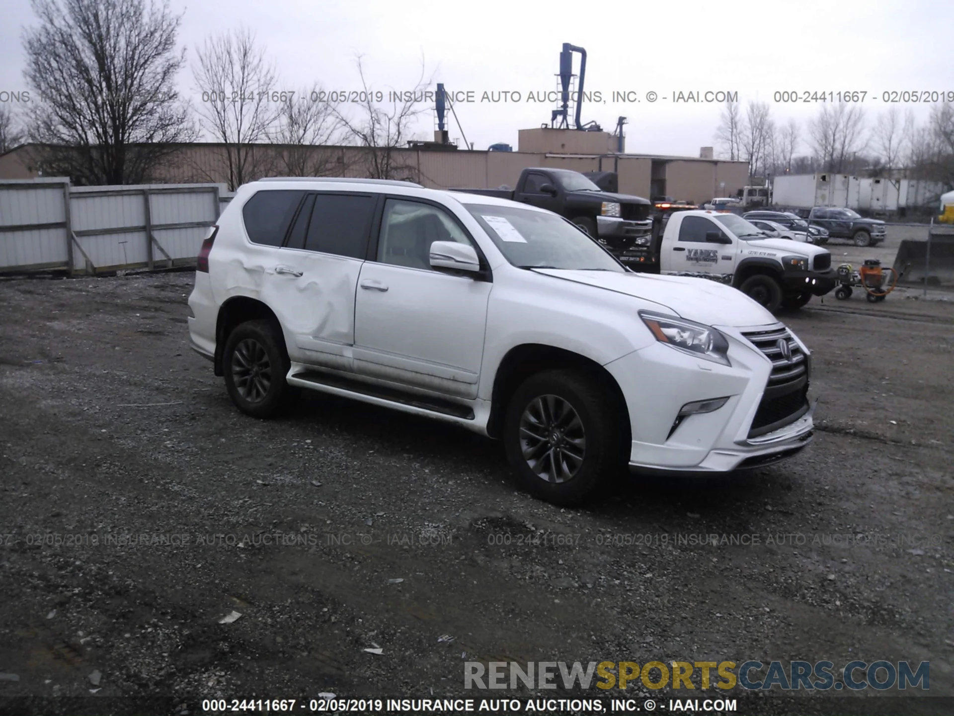 1 Photograph of a damaged car JTJJM7FX2K5211841 LEXUS GX 2019