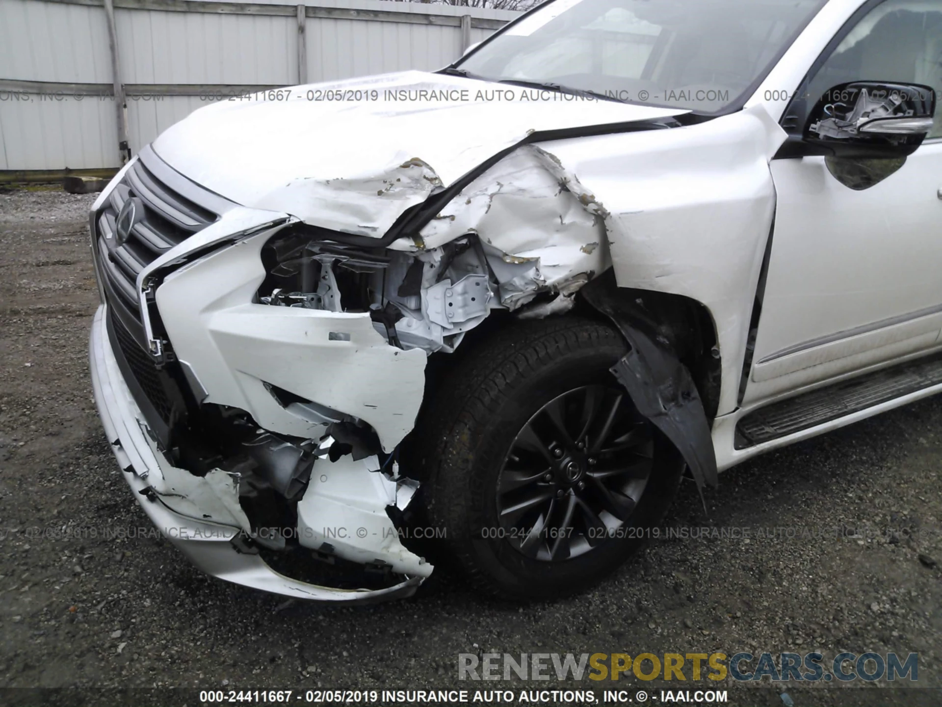 6 Photograph of a damaged car JTJJM7FX2K5211841 LEXUS GX 2019