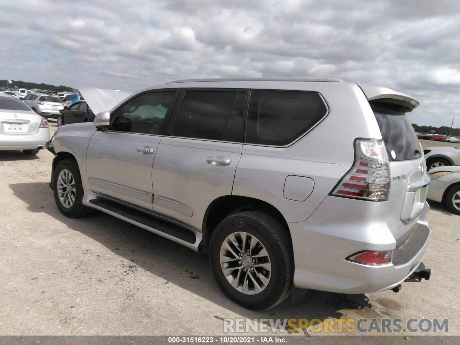 3 Фотография поврежденного автомобиля JTJJM7FX2K5211984 LEXUS GX 2019