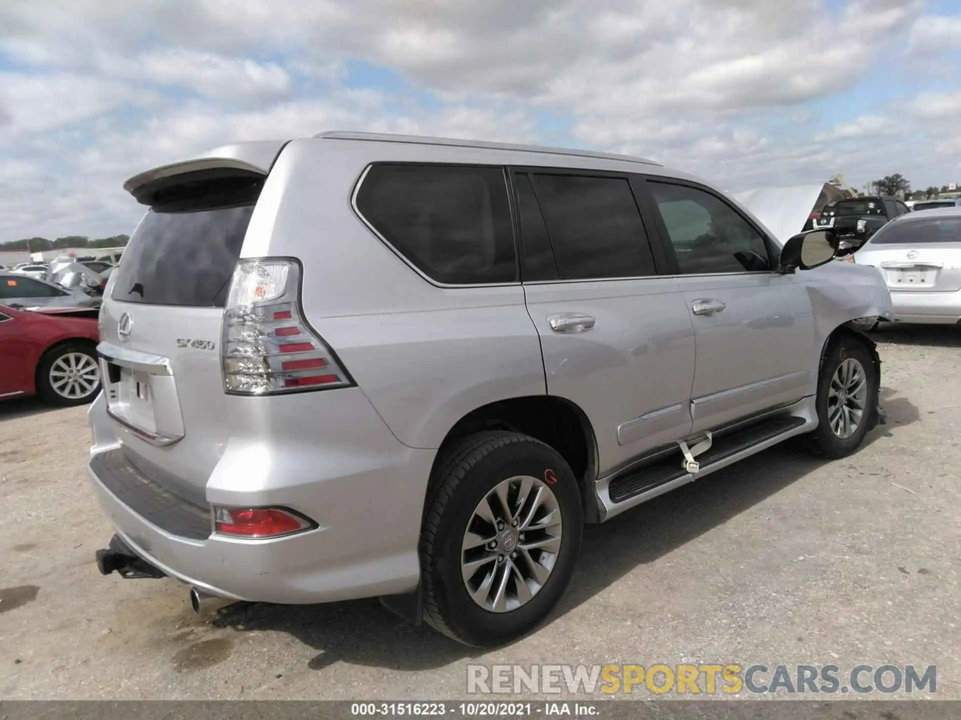 4 Фотография поврежденного автомобиля JTJJM7FX2K5211984 LEXUS GX 2019