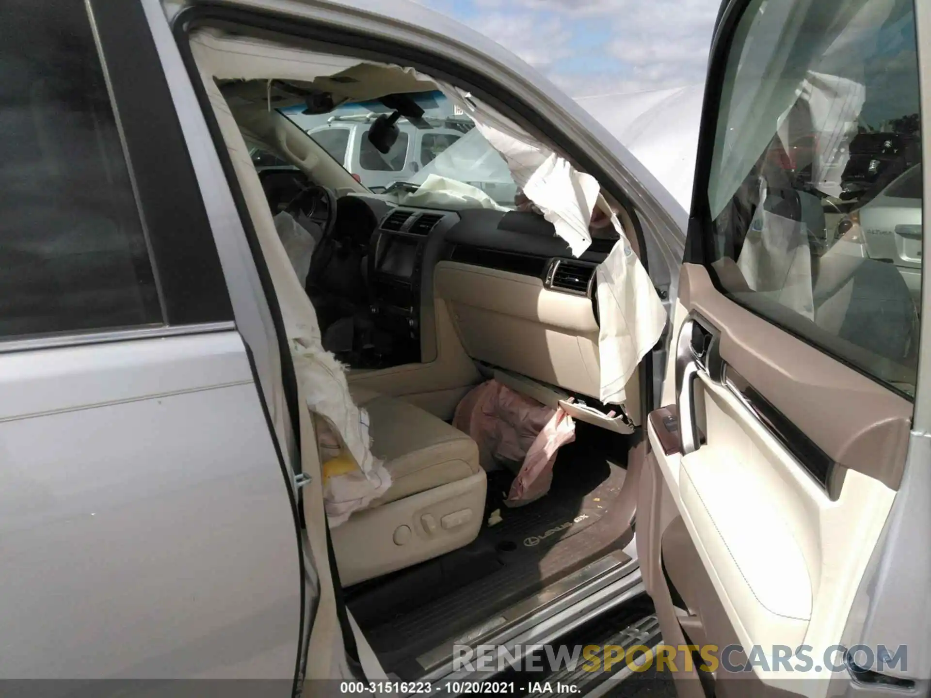 5 Photograph of a damaged car JTJJM7FX2K5211984 LEXUS GX 2019