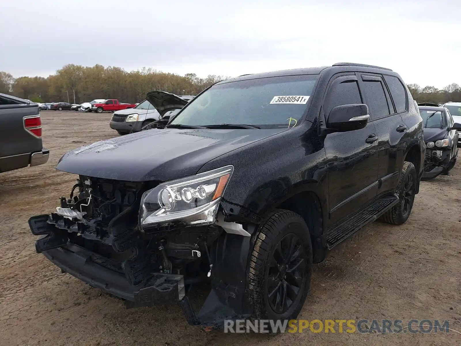 2 Photograph of a damaged car JTJJM7FX2K5212455 LEXUS GX 2019