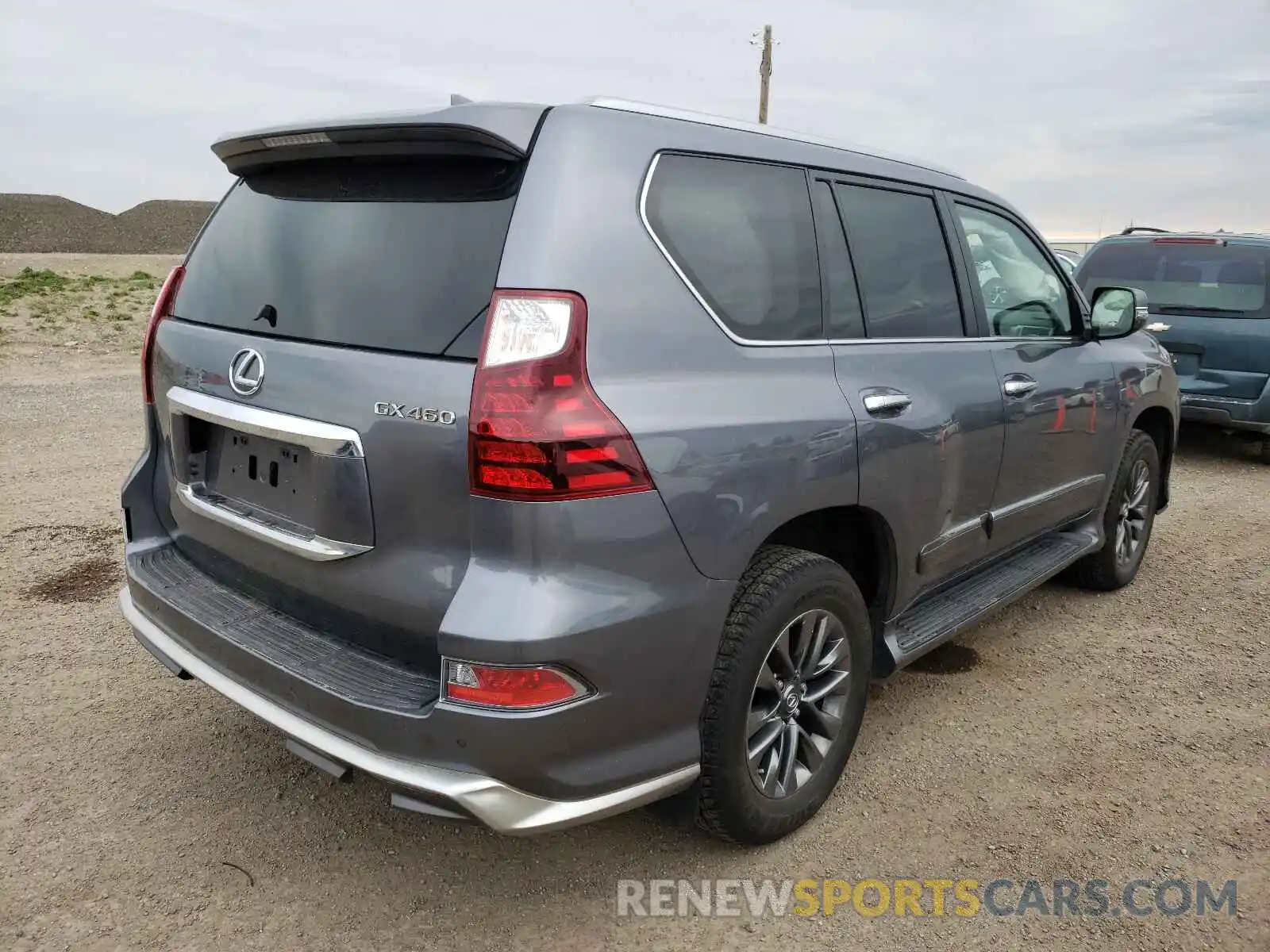 4 Фотография поврежденного автомобиля JTJJM7FX2K5213802 LEXUS GX 2019