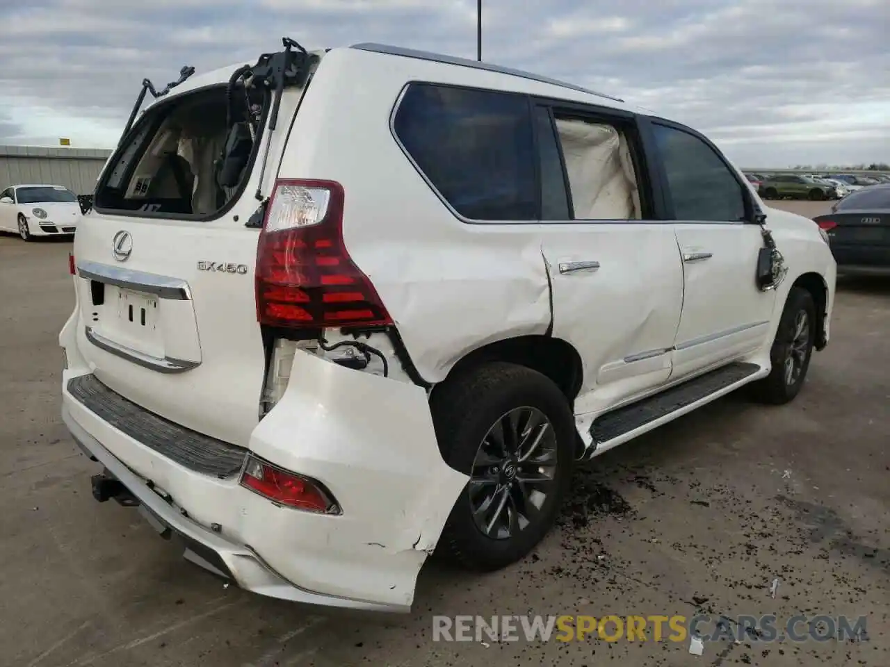 4 Фотография поврежденного автомобиля JTJJM7FX2K5221690 LEXUS GX 2019