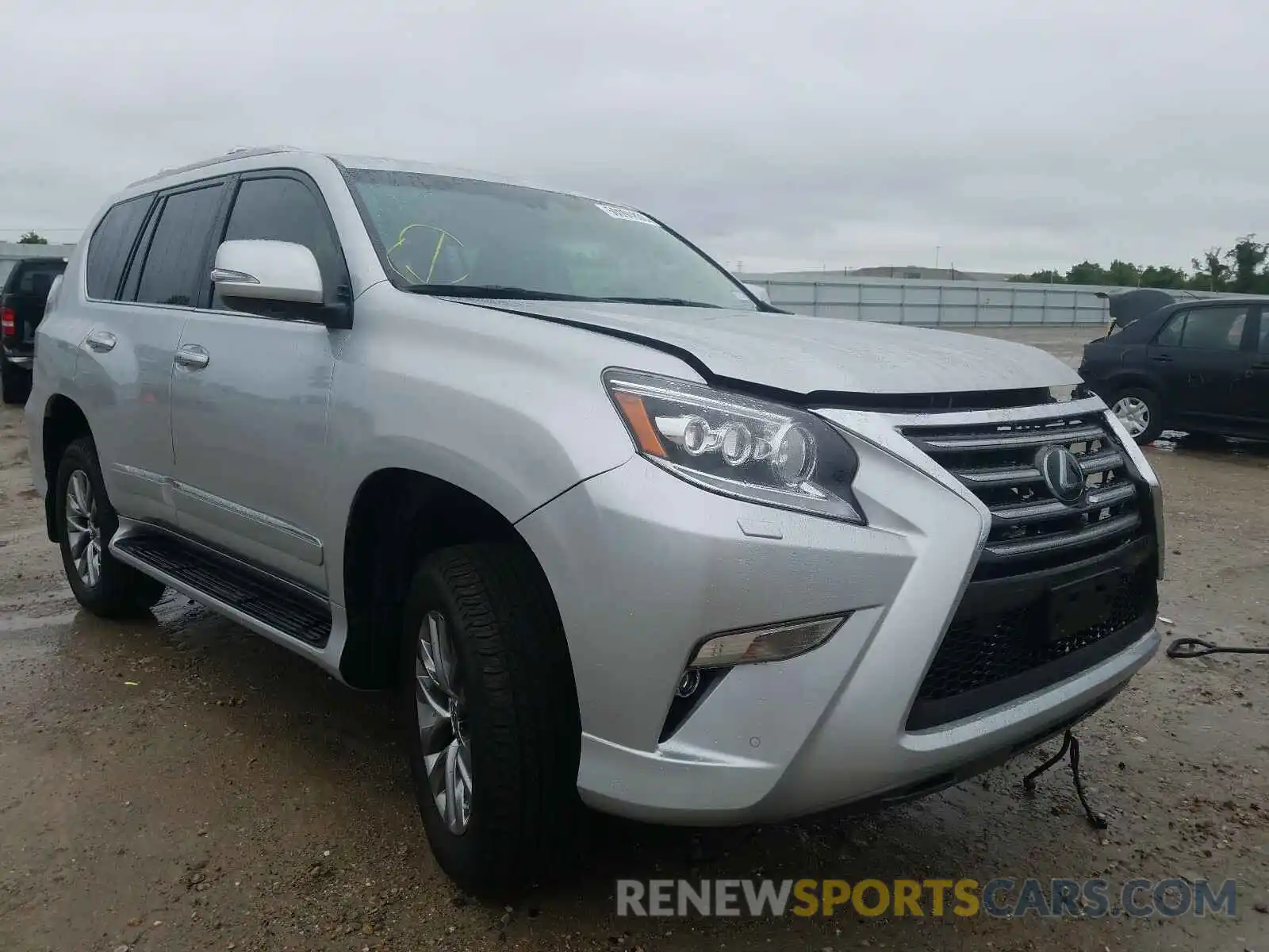 1 Photograph of a damaged car JTJJM7FX3K5222766 LEXUS GX 2019