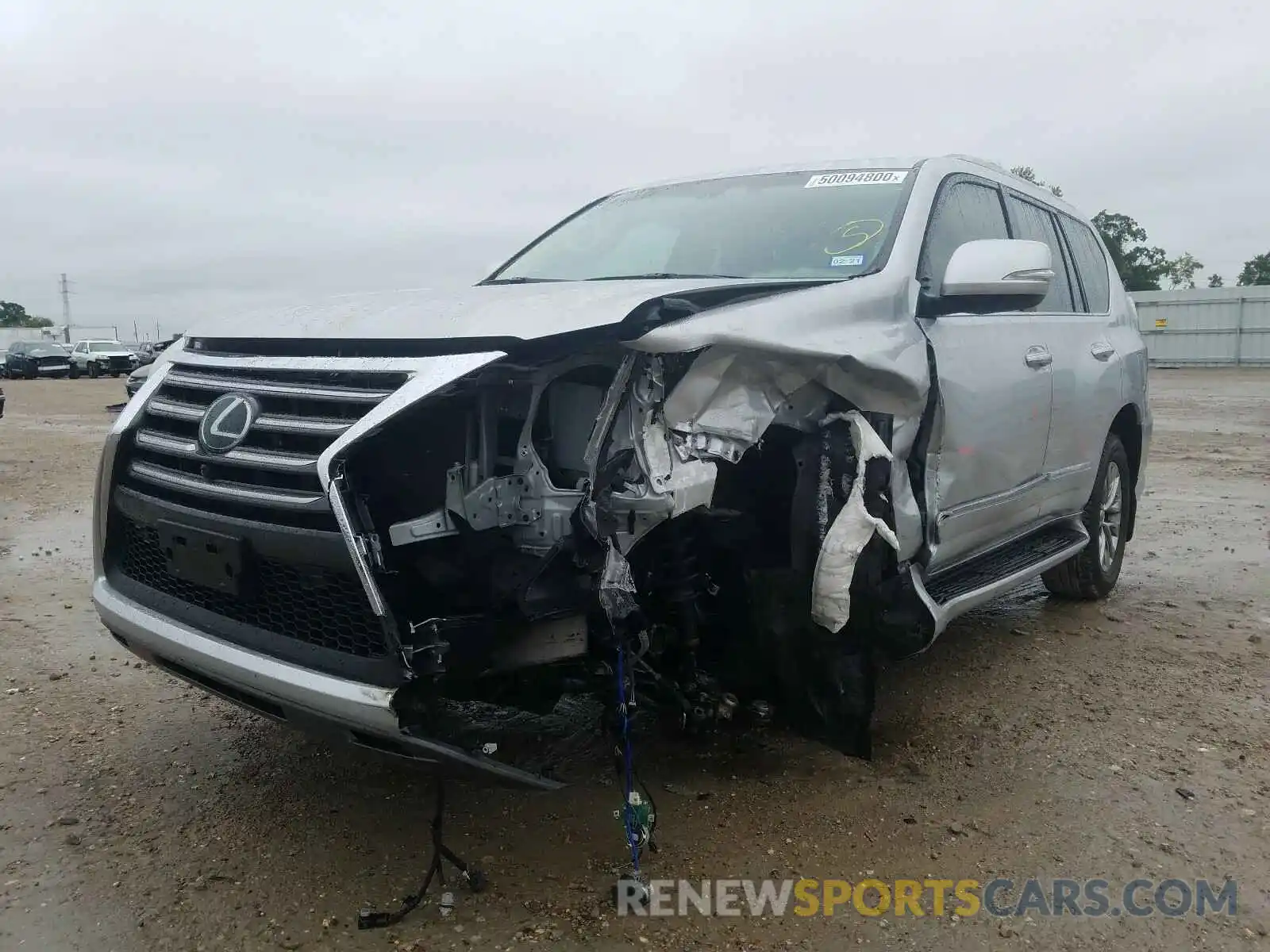 2 Photograph of a damaged car JTJJM7FX3K5222766 LEXUS GX 2019