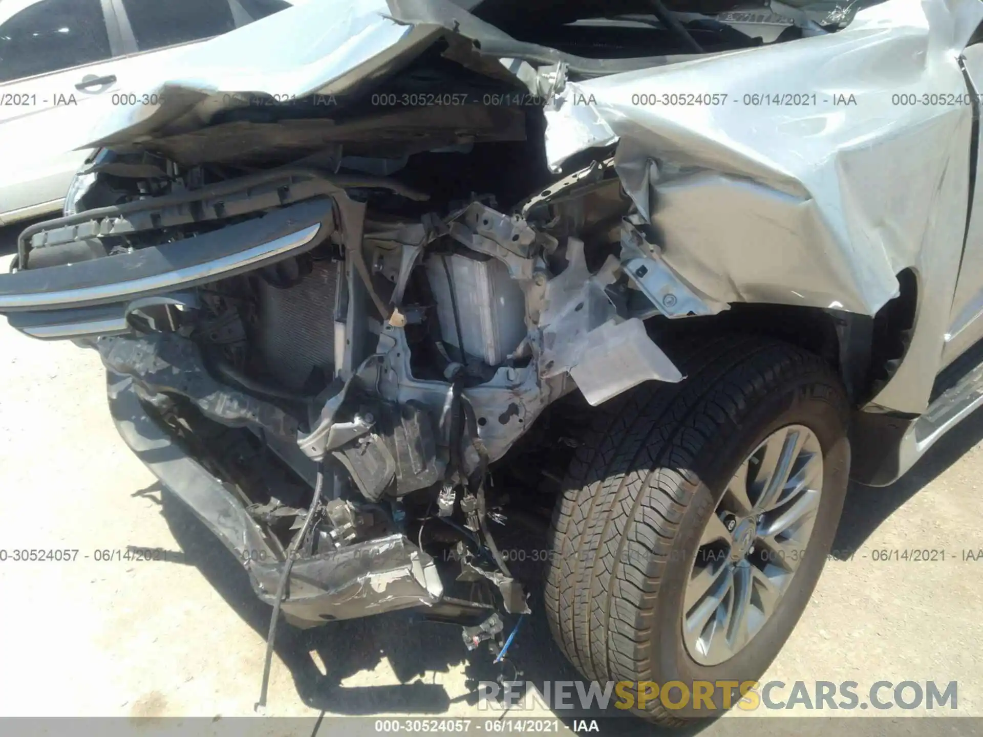 6 Photograph of a damaged car JTJJM7FX5K5212109 LEXUS GX 2019