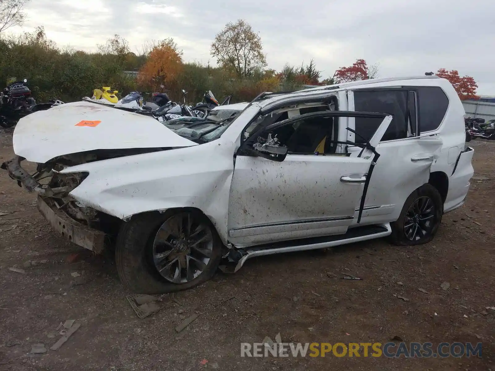 10 Photograph of a damaged car JTJJM7FX6K5218405 LEXUS GX 2019