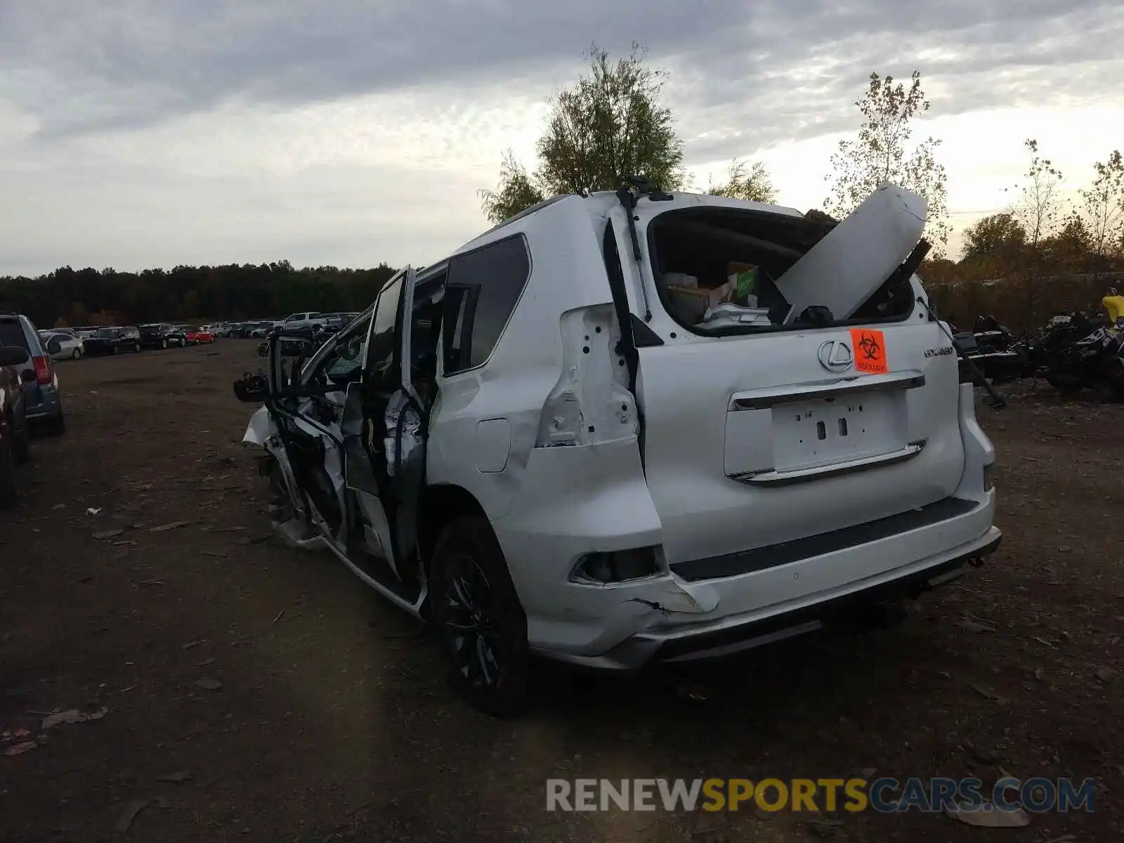 3 Photograph of a damaged car JTJJM7FX6K5218405 LEXUS GX 2019