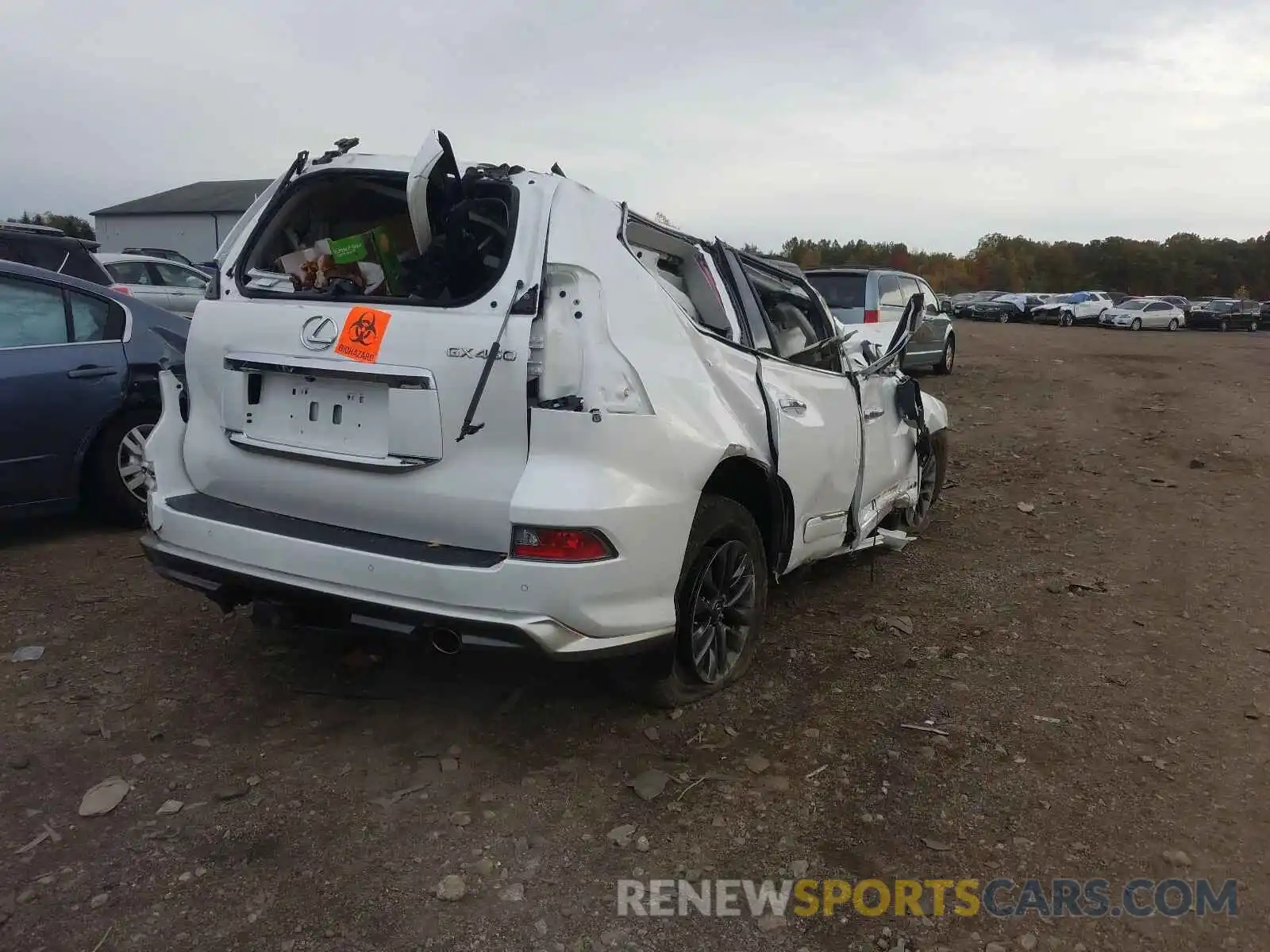 4 Photograph of a damaged car JTJJM7FX6K5218405 LEXUS GX 2019