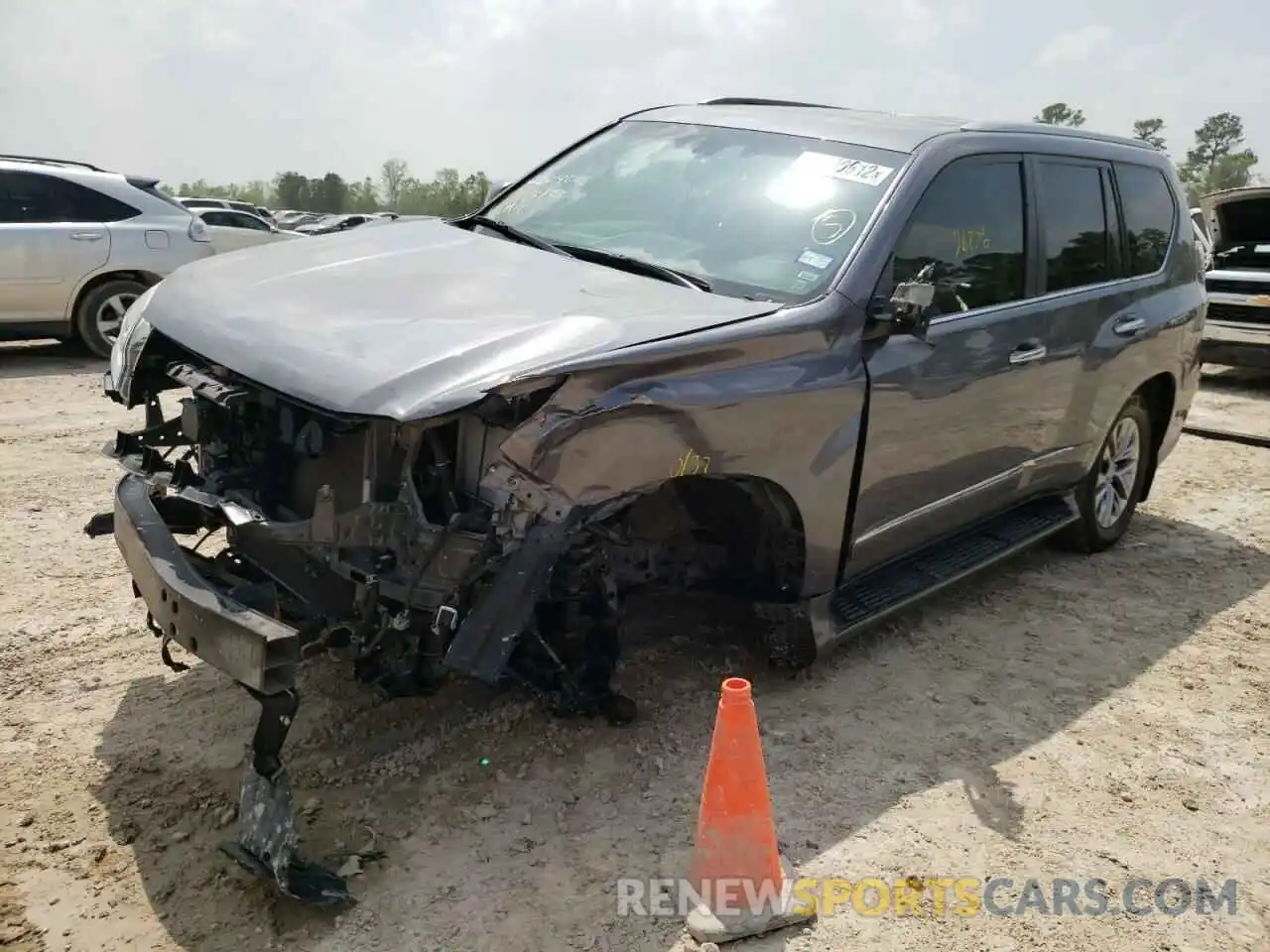 2 Photograph of a damaged car JTJJM7FX6K5222065 LEXUS GX 2019