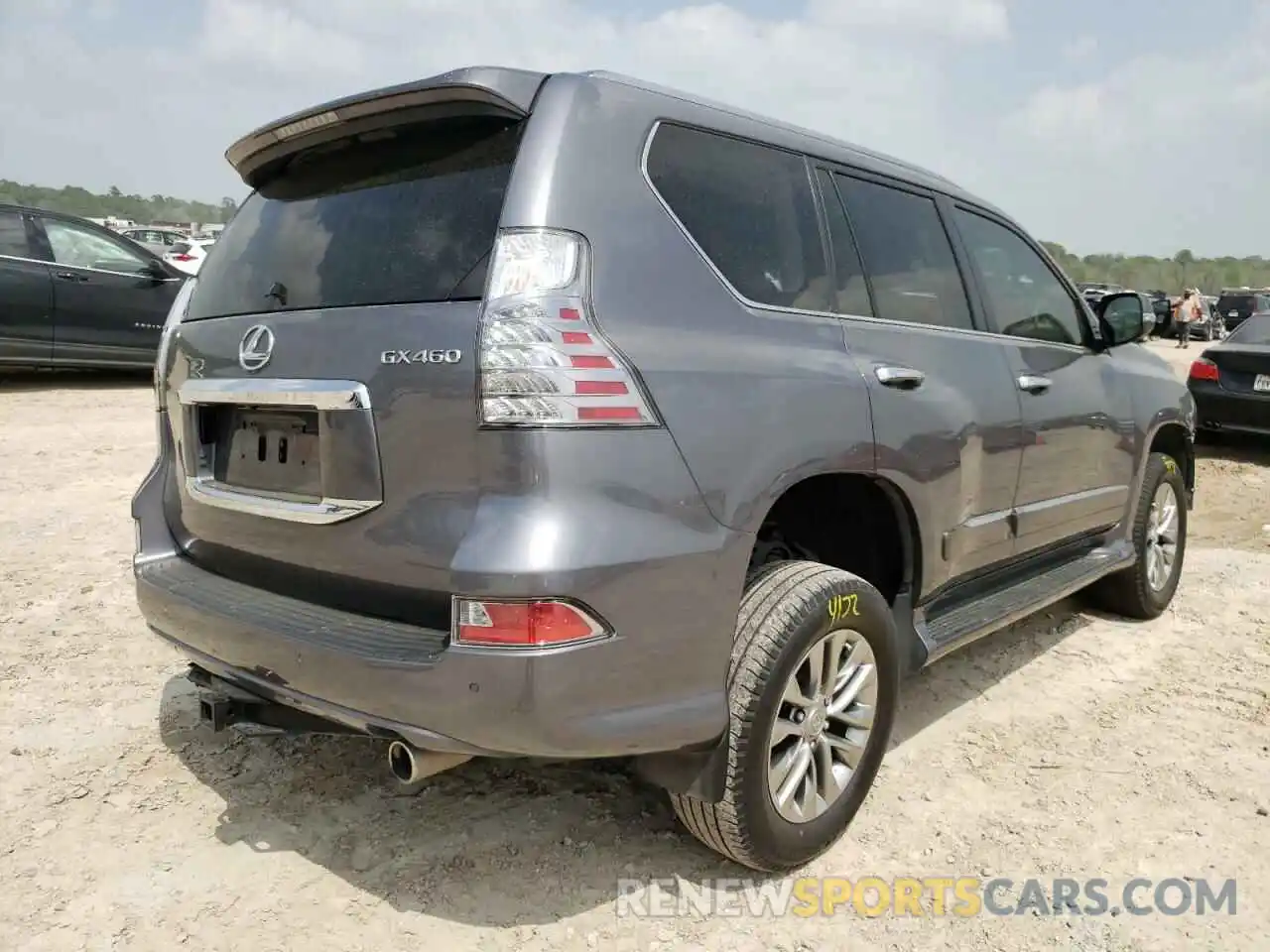 4 Photograph of a damaged car JTJJM7FX6K5222065 LEXUS GX 2019