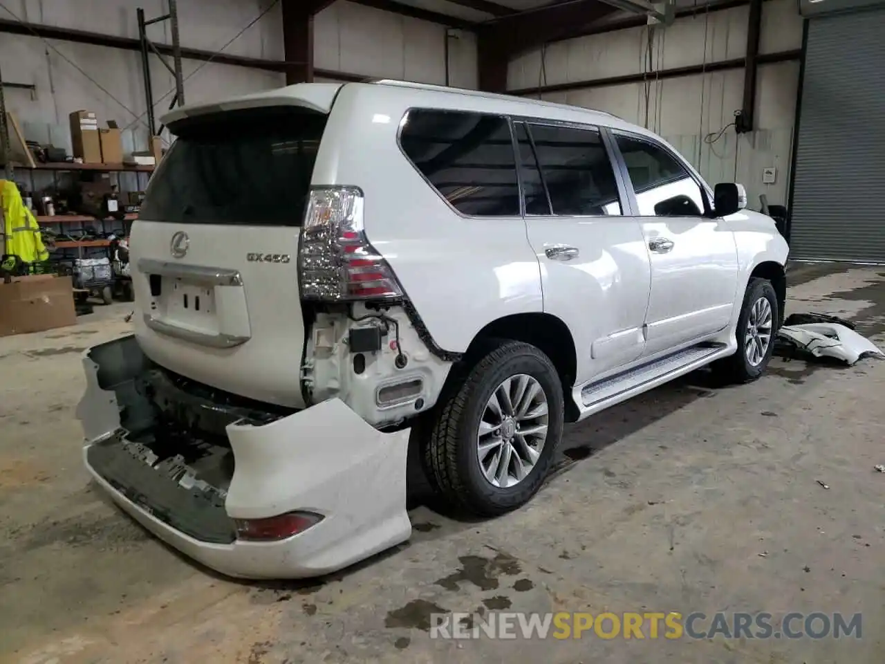 4 Фотография поврежденного автомобиля JTJJM7FX7K5219319 LEXUS GX 2019