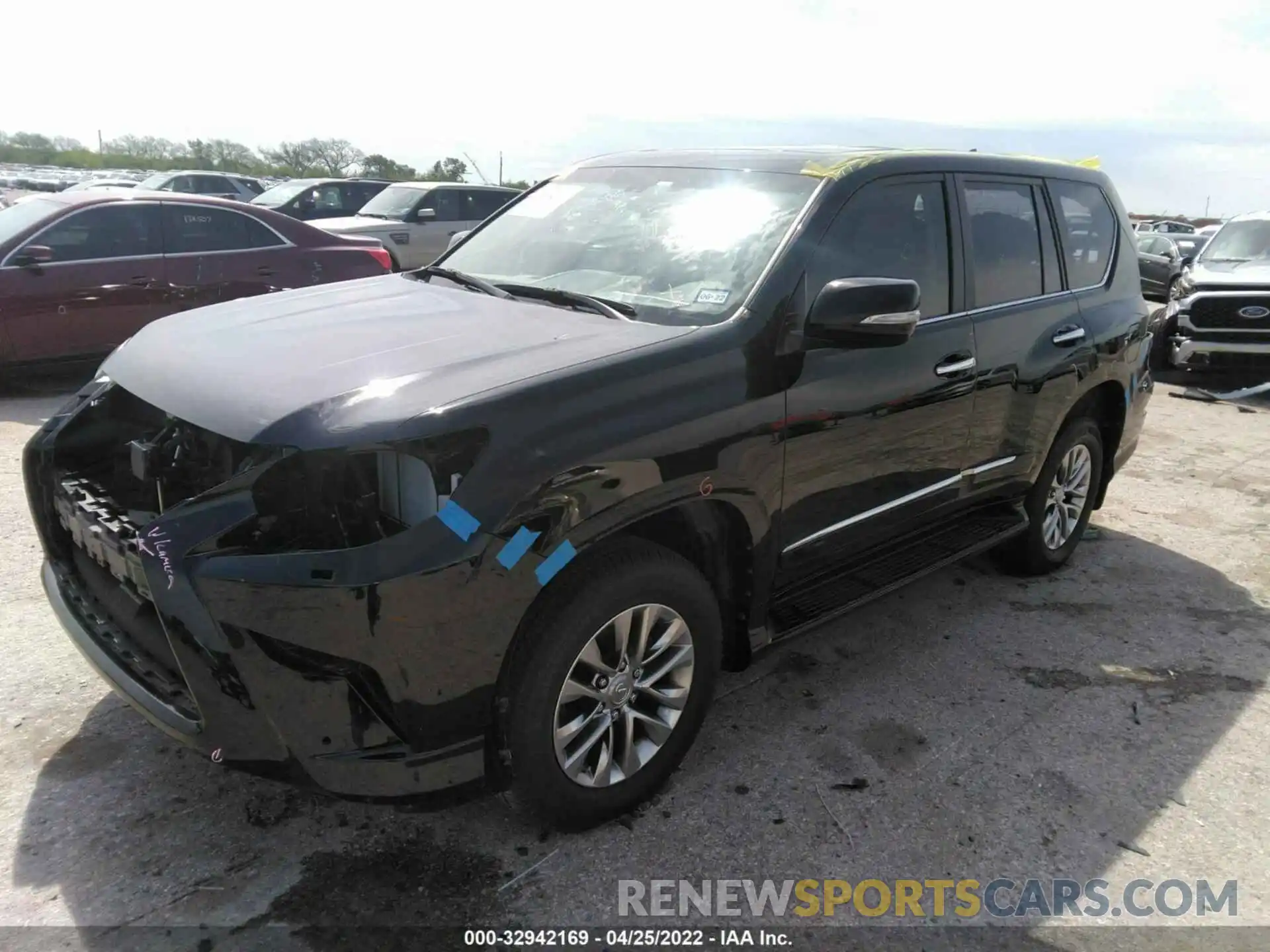 2 Photograph of a damaged car JTJJM7FX9K5220021 LEXUS GX 2019