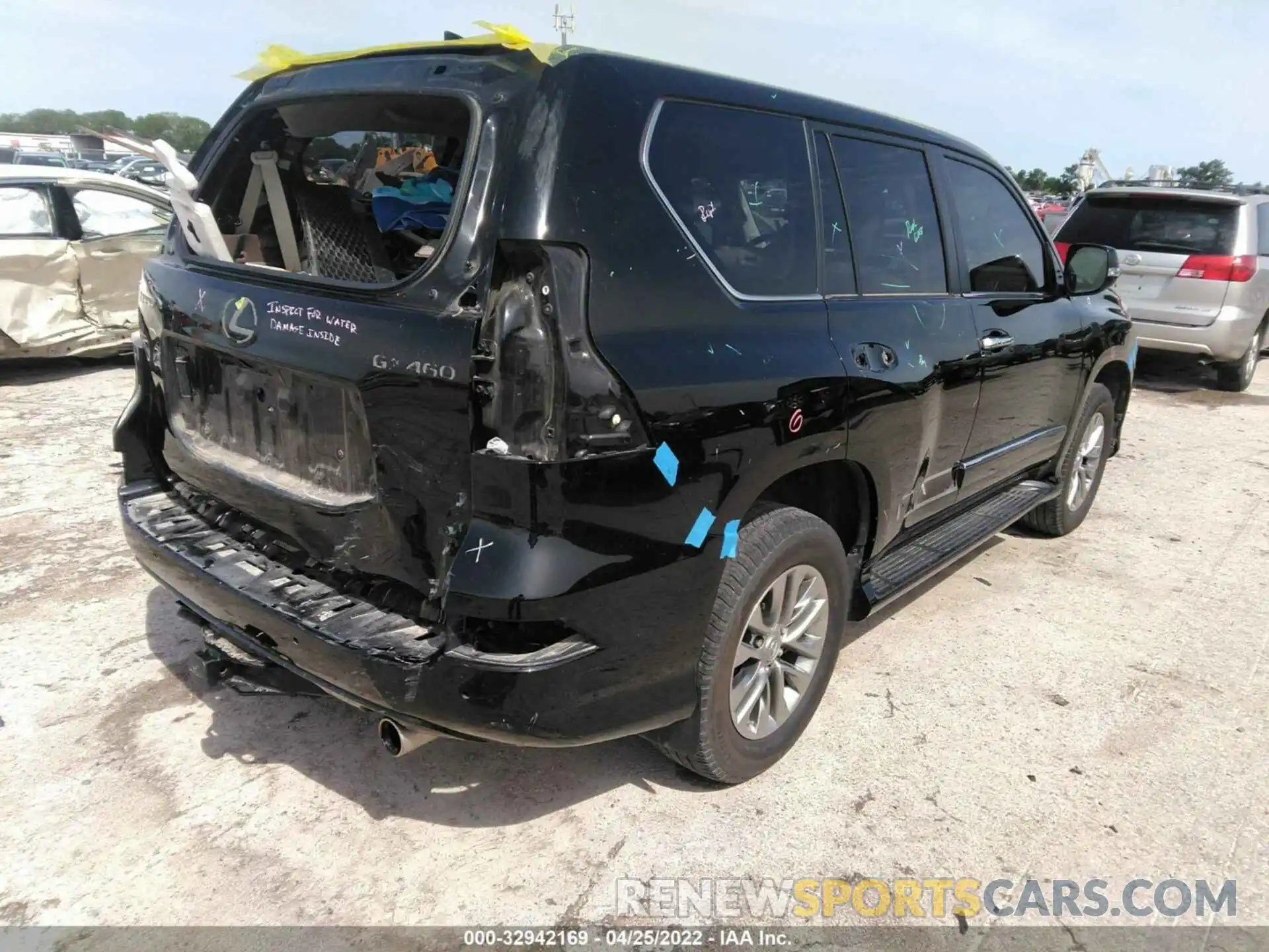 4 Фотография поврежденного автомобиля JTJJM7FX9K5220021 LEXUS GX 2019