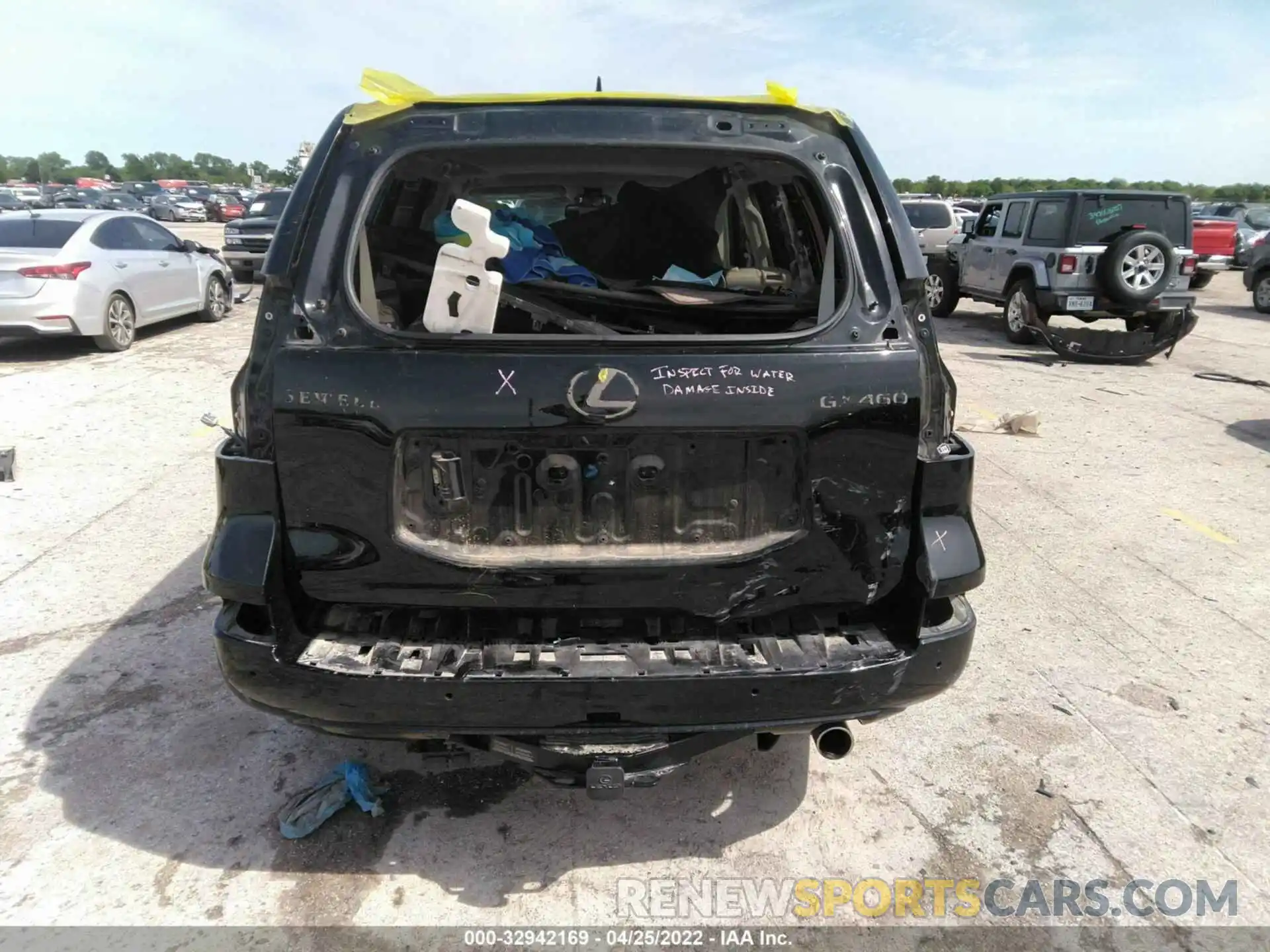 6 Photograph of a damaged car JTJJM7FX9K5220021 LEXUS GX 2019