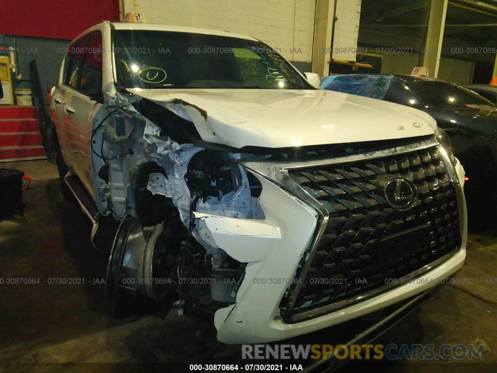 1 Photograph of a damaged car 000AM7BX9L5259781 LEXUS GX 2020