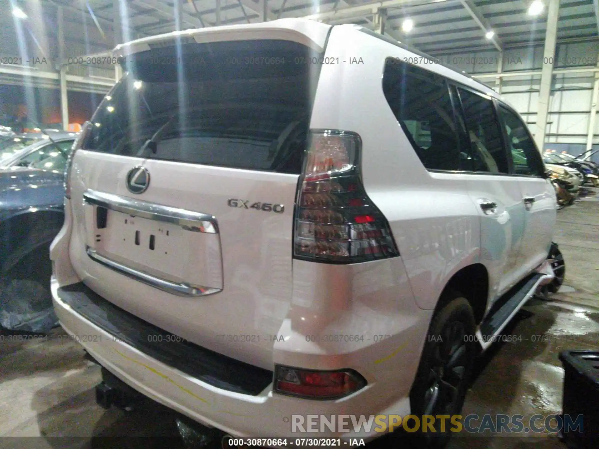 4 Фотография поврежденного автомобиля 000AM7BX9L5259781 LEXUS GX 2020