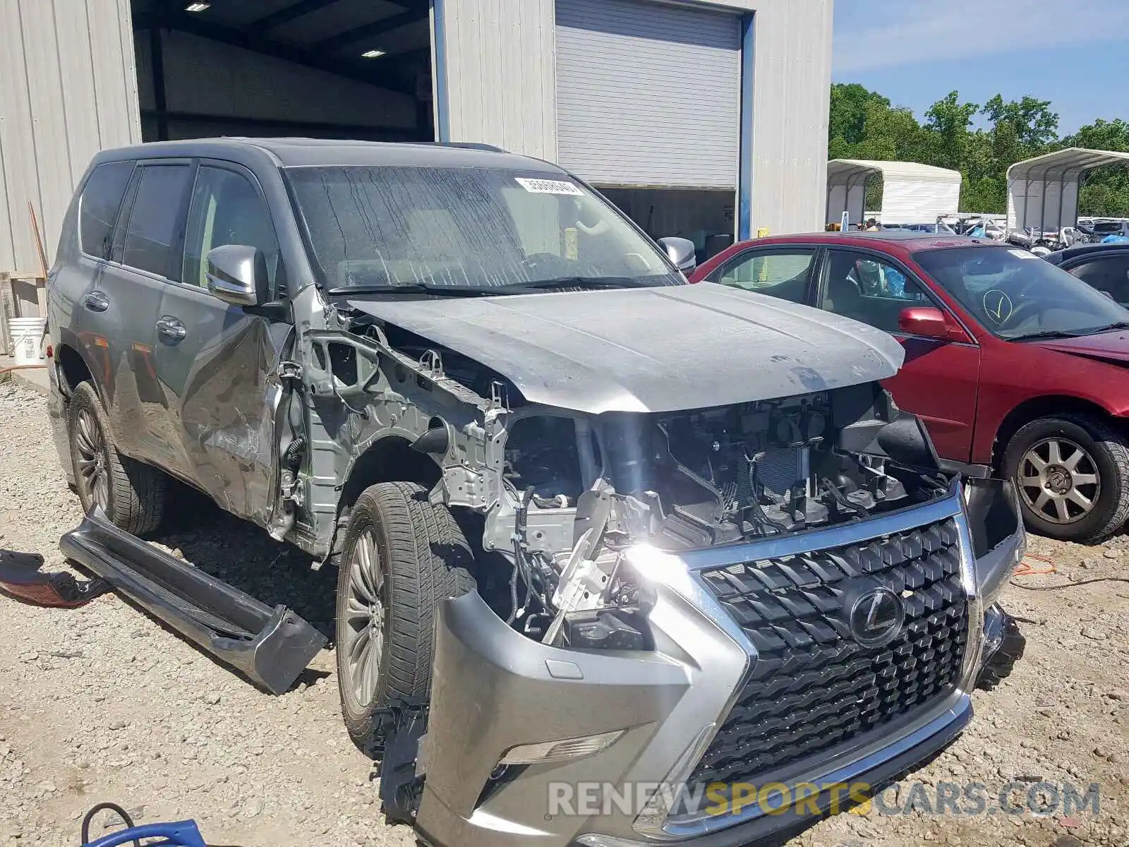 1 Photograph of a damaged car JTJAM7BX0L5245042 LEXUS GX 2020