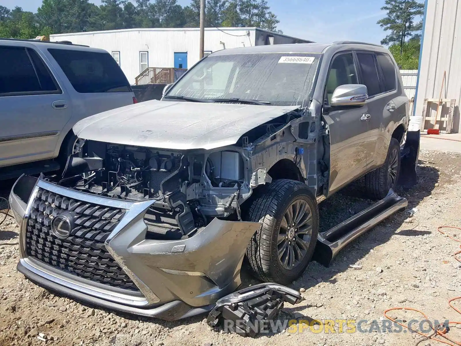 2 Photograph of a damaged car JTJAM7BX0L5245042 LEXUS GX 2020