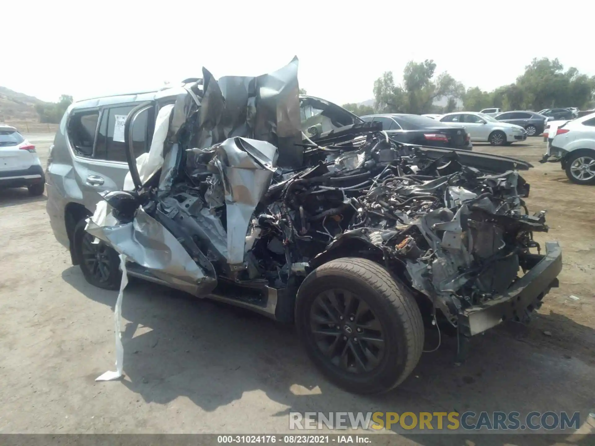 1 Photograph of a damaged car JTJAM7BX0L5250113 LEXUS GX 2020