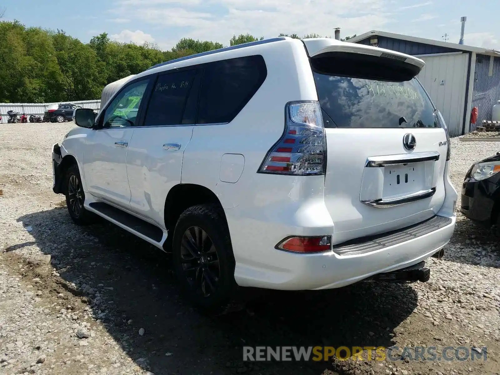 3 Photograph of a damaged car JTJAM7BX0L5252914 LEXUS GX 2020