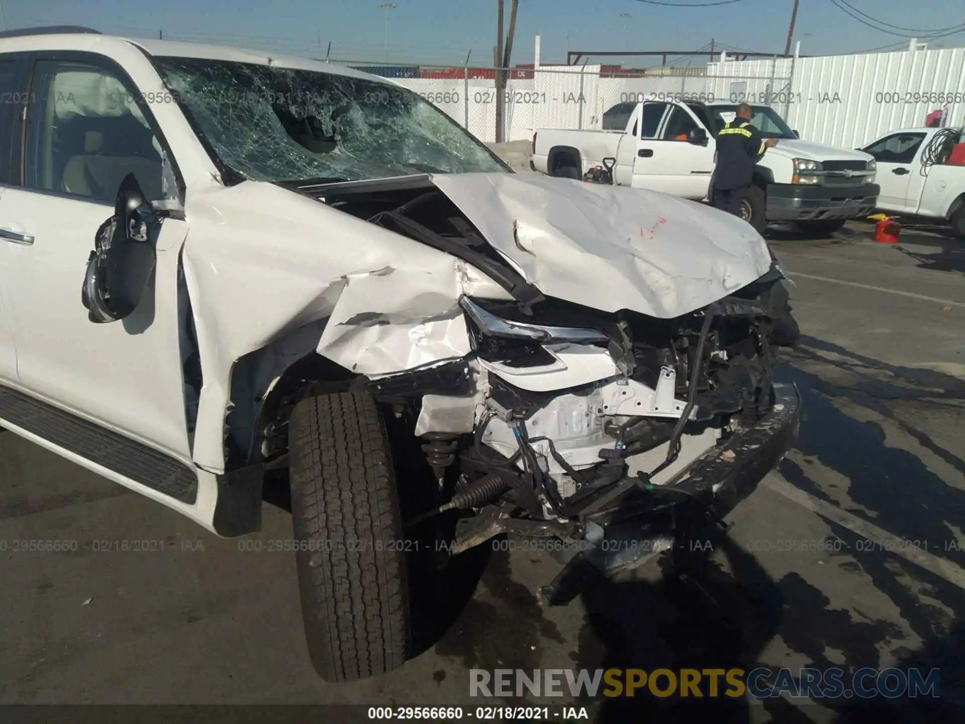 6 Photograph of a damaged car JTJAM7BX0L5254761 LEXUS GX 2020